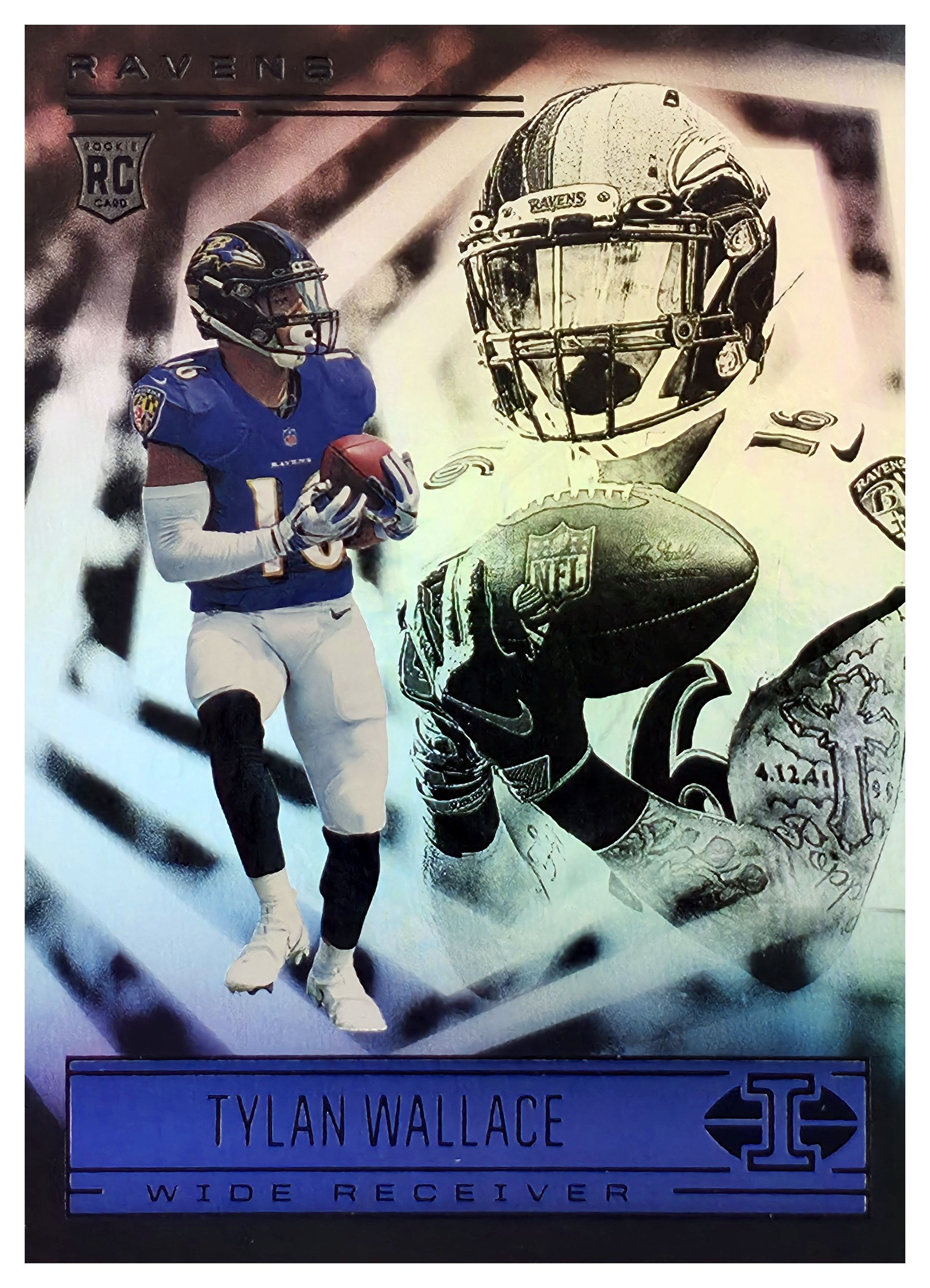 Tylan Wallace - Panini Illusions Base Set 2021, Nr. 84 – Rookie Card