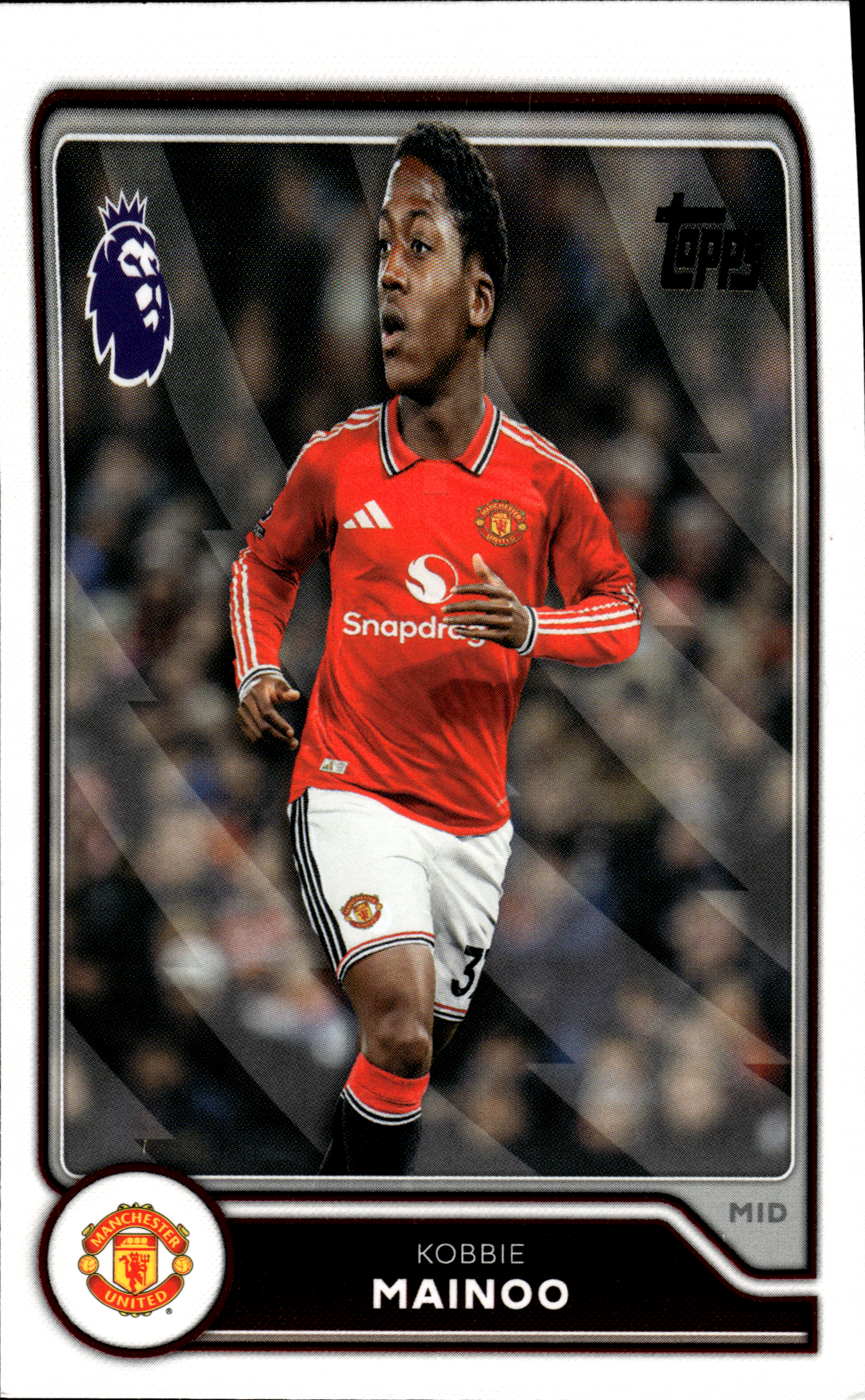 Kobbie Mainoo - Topps Flagship Premier League Base Set 2026-27, Nr. 195 (Art.-Nr. SG104542)