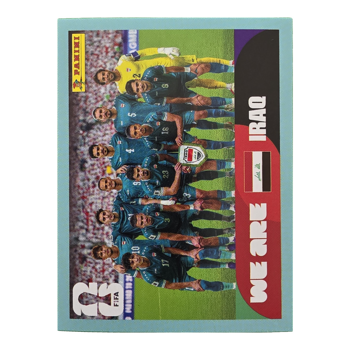 Teamfoto - Irak, FIFA WM 2026, Nr. IRQ13