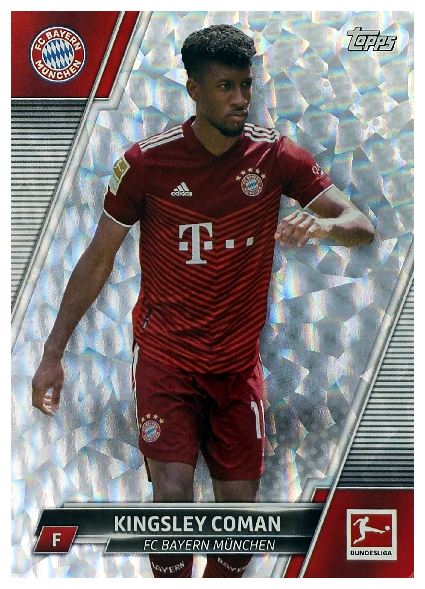 Kingsley Coman - Topps Bundesliga Base Set 2021-22, Nr. 158 (Art.-Nr. SG104082)
