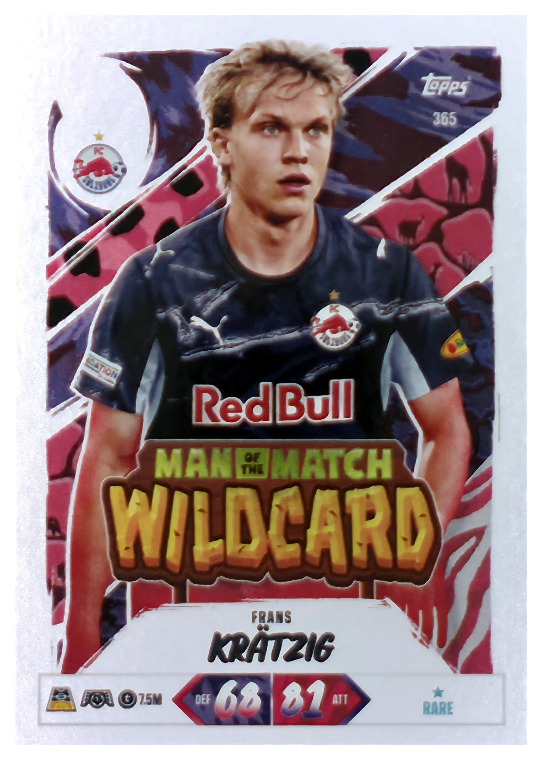 Frans Krätzig - Topps Match Attax UEFA Club Competitions Man of the Match Wildcard 2026-27, Nr. 365 (Art.-Nr. SG107506)