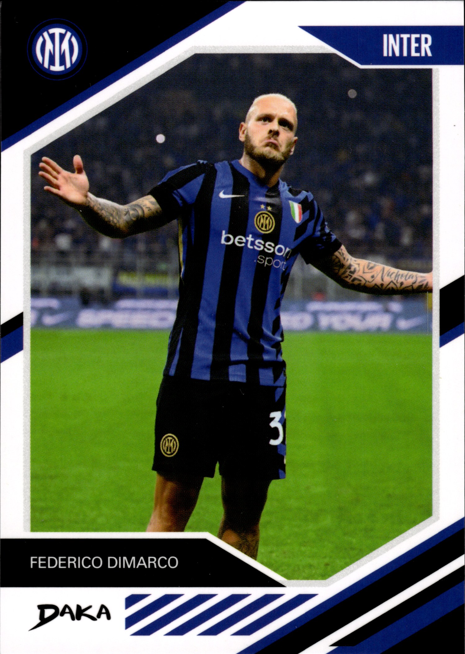 Federico Dimarco - DAKA Inter Top Audience Base Set 2025-26, Nr. IN-10-B (Art.-Nr. SG109987)