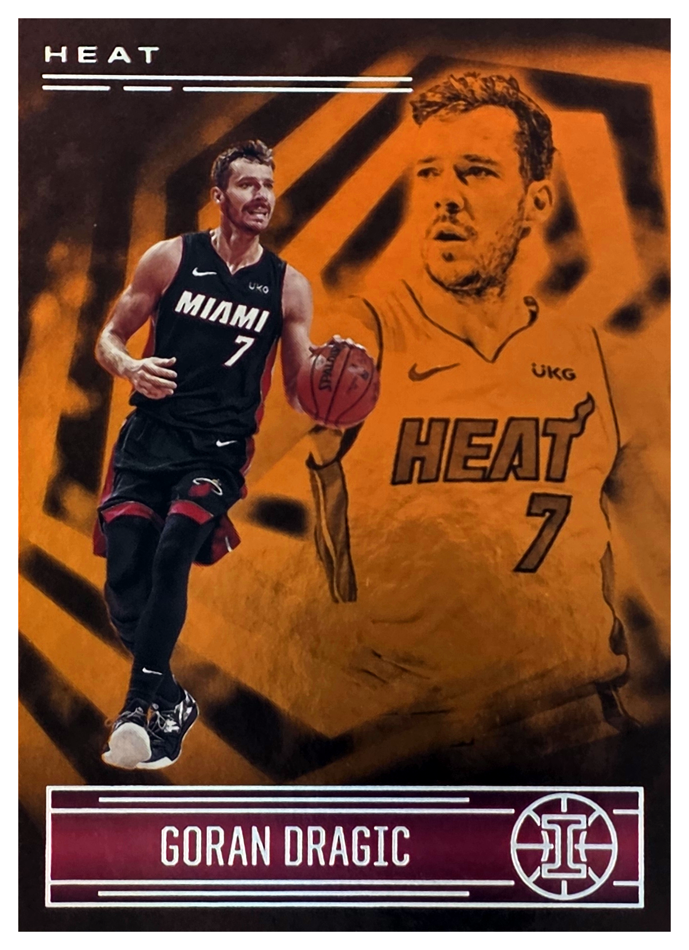 Goran Dragic - Panini Illusions Base Set 2020-21, Nr. 2 – Trophy Collection Orange (Art.-Nr. SG104519)