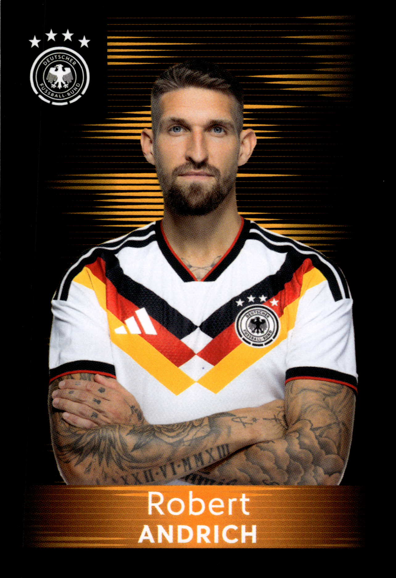 Robert Andrich - Panini FIFA World Cup DFB-Sammelkarten 2026, Nr. 34 (Art.-Nr. SG102473)