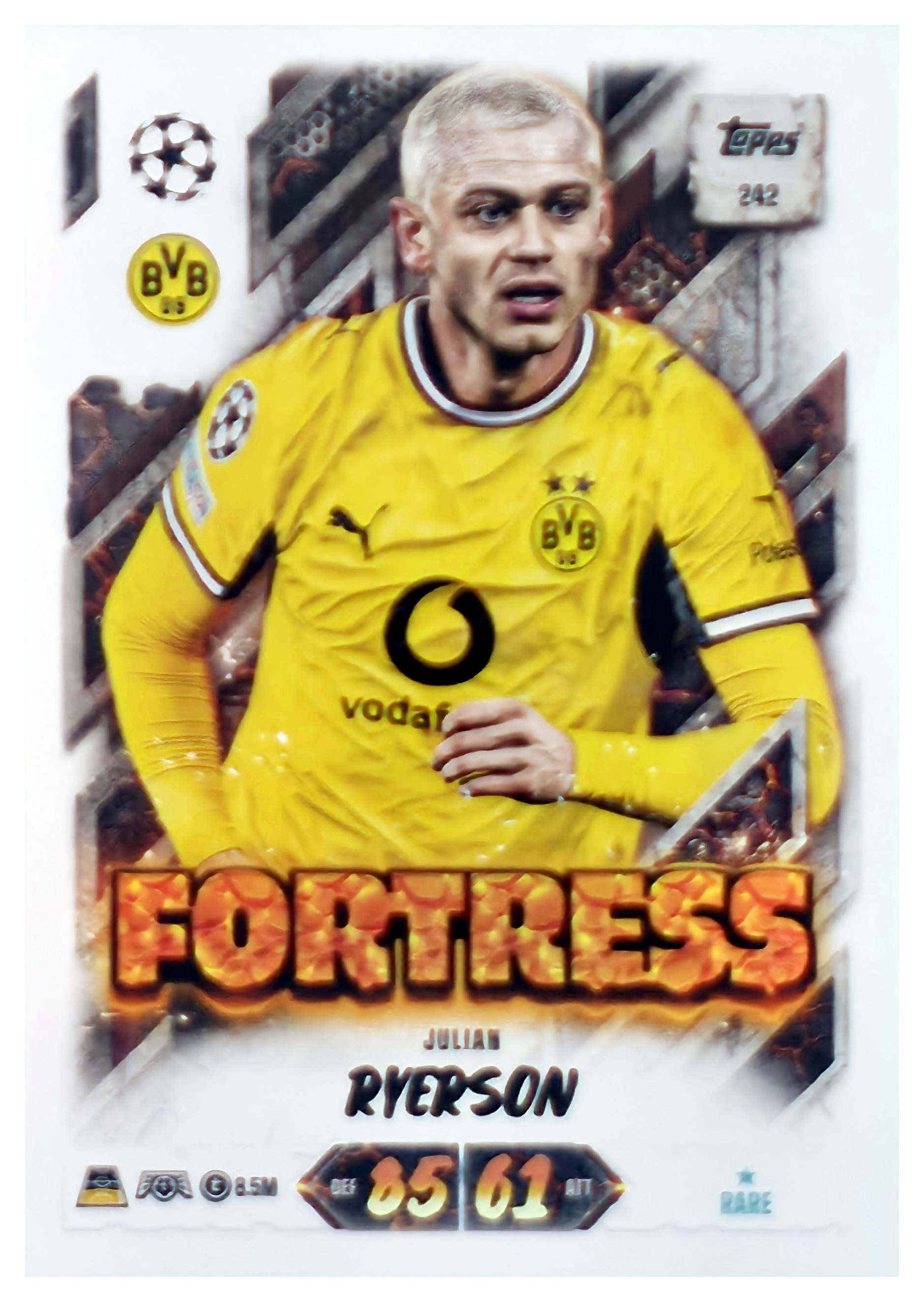 Julian Ryerson - Topps Match Attax UEFA Club Competitions Fortress 2026-27, Nr. 242 (Art.-Nr. SG107596)
