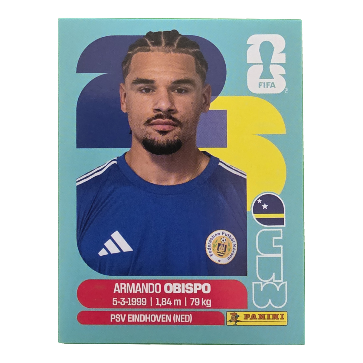Armando Obispo - Curaçao, FIFA WM 2026, Nr. CUW3