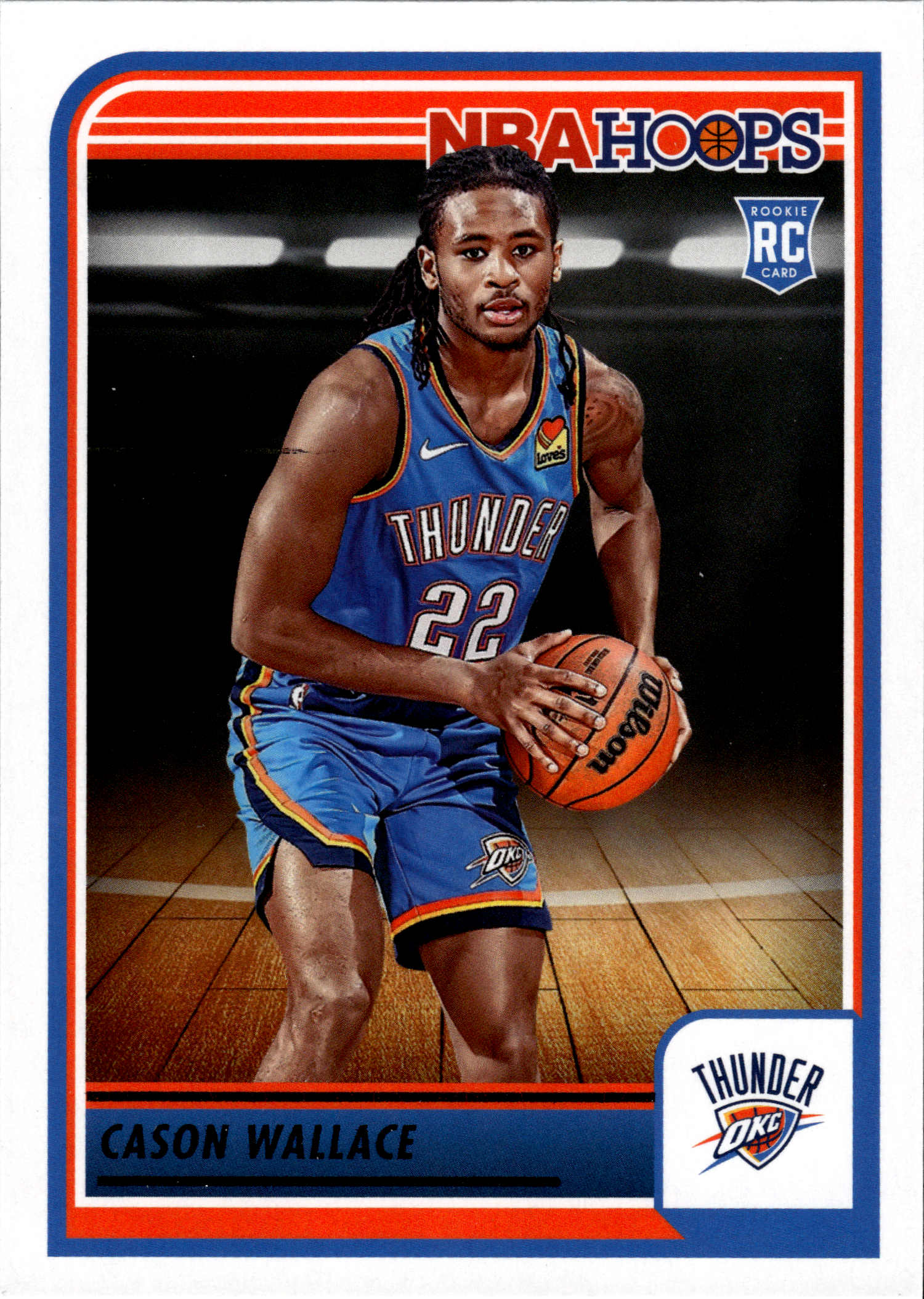 Cason Wallace - Panini Hoops Base Set 2023-24, Nr. 252 – Rookie Card (Art.-Nr. SG103480)