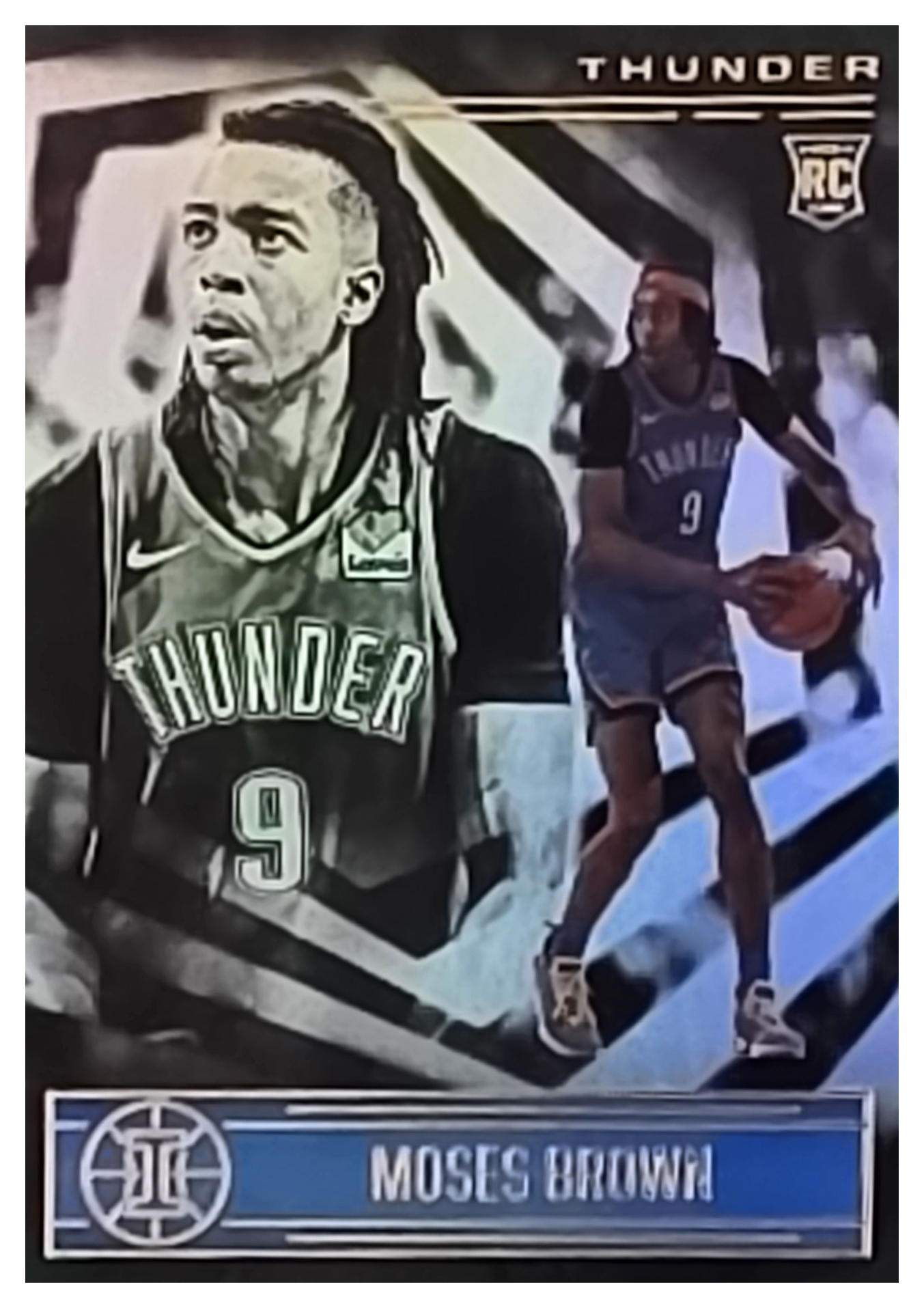 Moses Brown - Panini Illusions Base Set 2020-21, Nr. 185 – Rookie Card (Art.-Nr. SG104494)