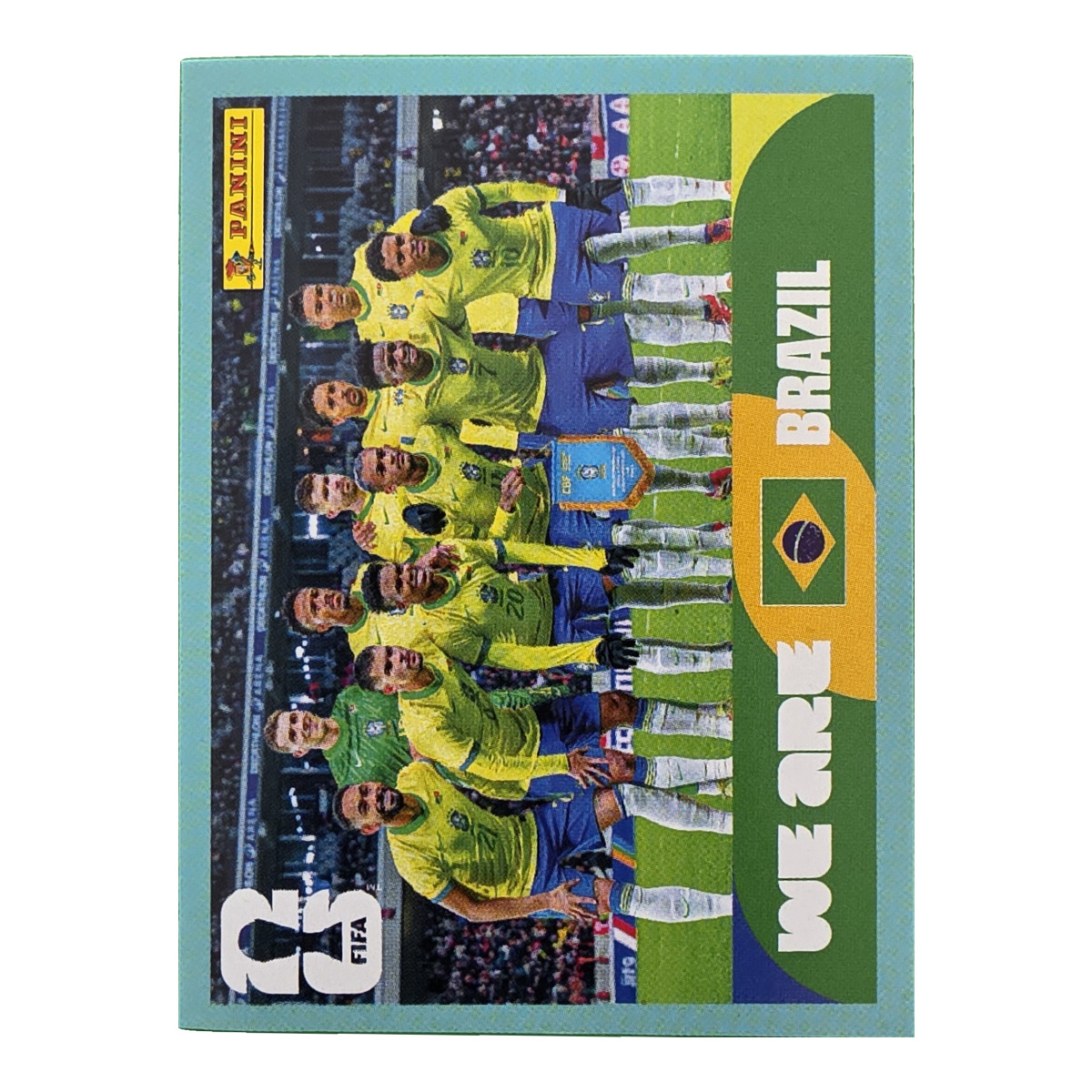 Teamfoto - Brasilien, FIFA WM 2026, Nr. BRA13