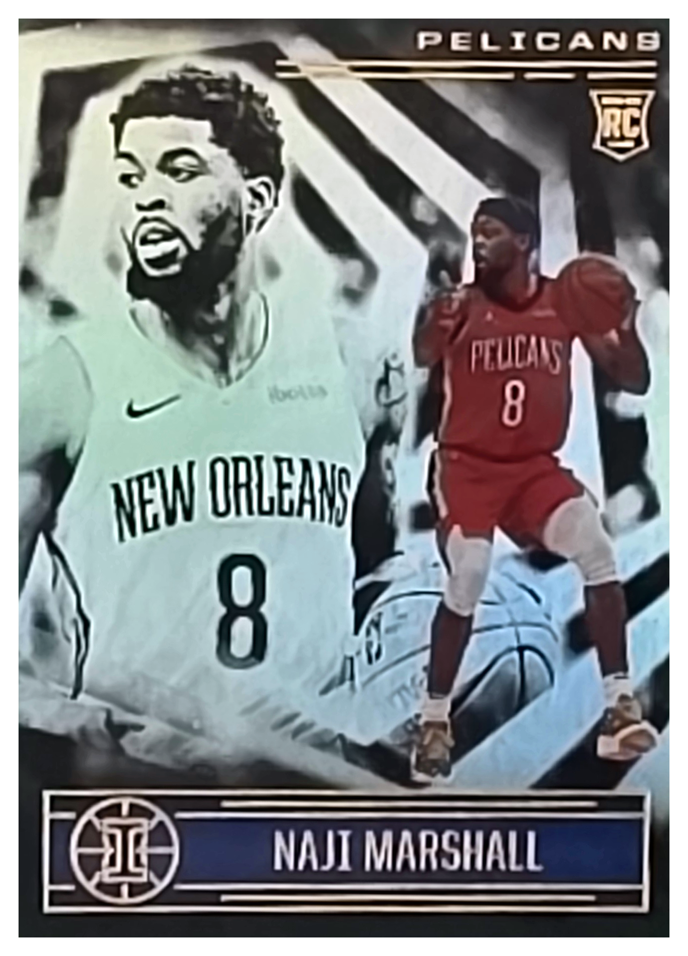Naji Marshall - Panini Illusions Base Set 2020-21, Nr. 197 – Rookie Card (Art.-Nr. SG104490)