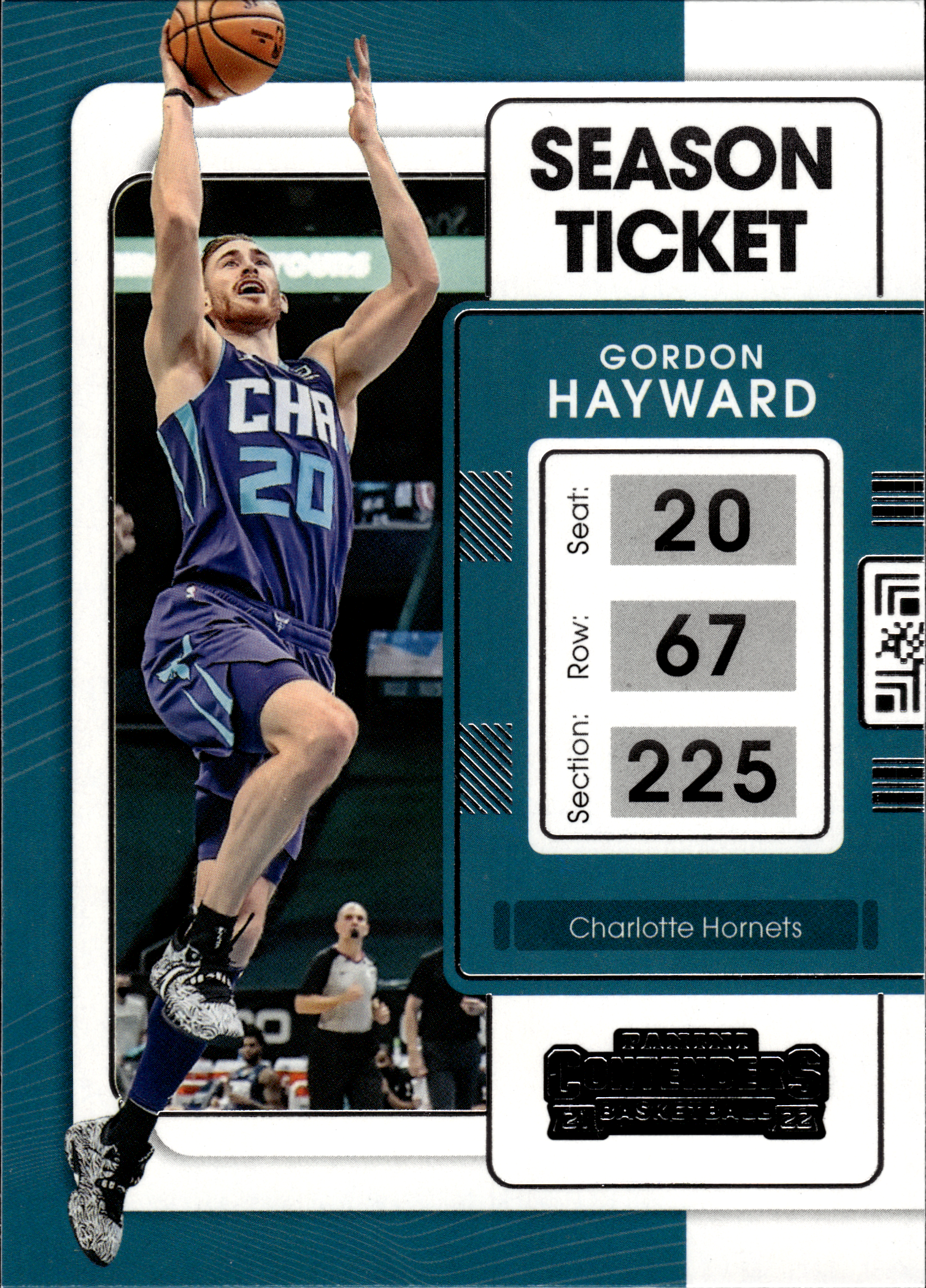 Gordon Hayward - Panini Contenders Season Ticket 2021-22, Nr. 16 (Art.-Nr. SG103626)