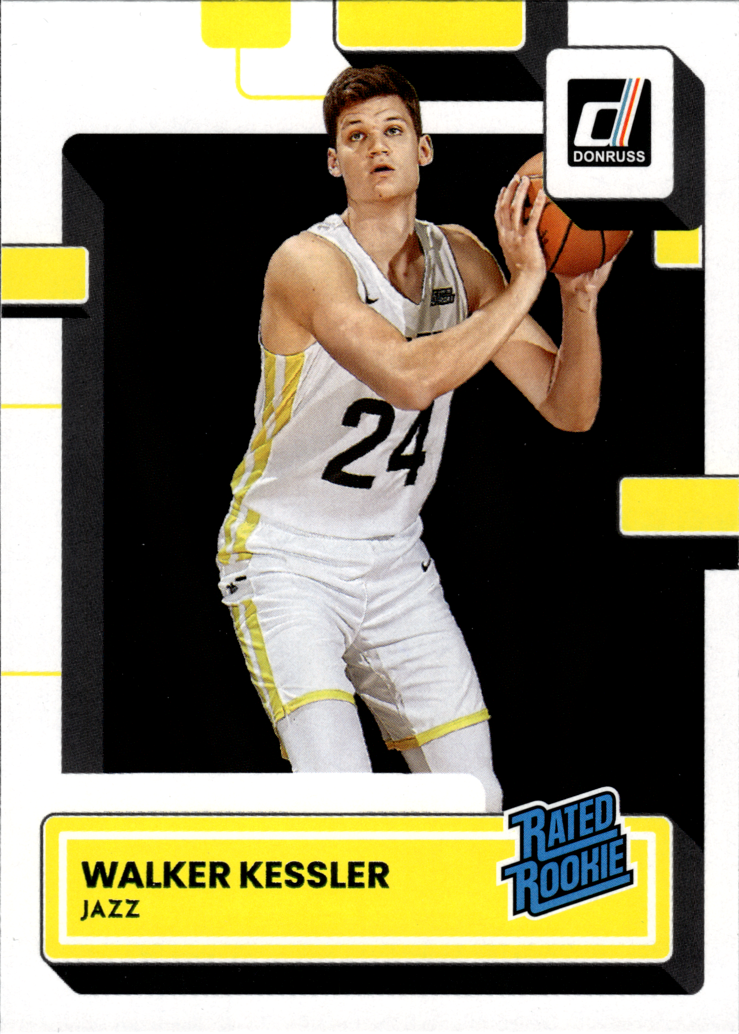 Walker Kessler - Panini Donruss Rated Rookie 2022-23, Nr. 222 – Rookie Card (Art.-Nr. SG103320)