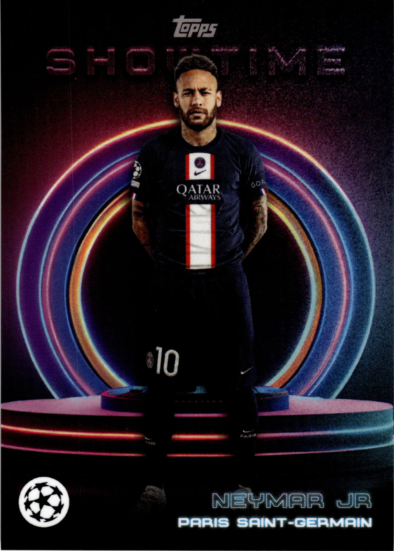 Neymar Jr - Topps UEFA Club Competitions Showtime 2023-24 (Art.-Nr. SG102926)