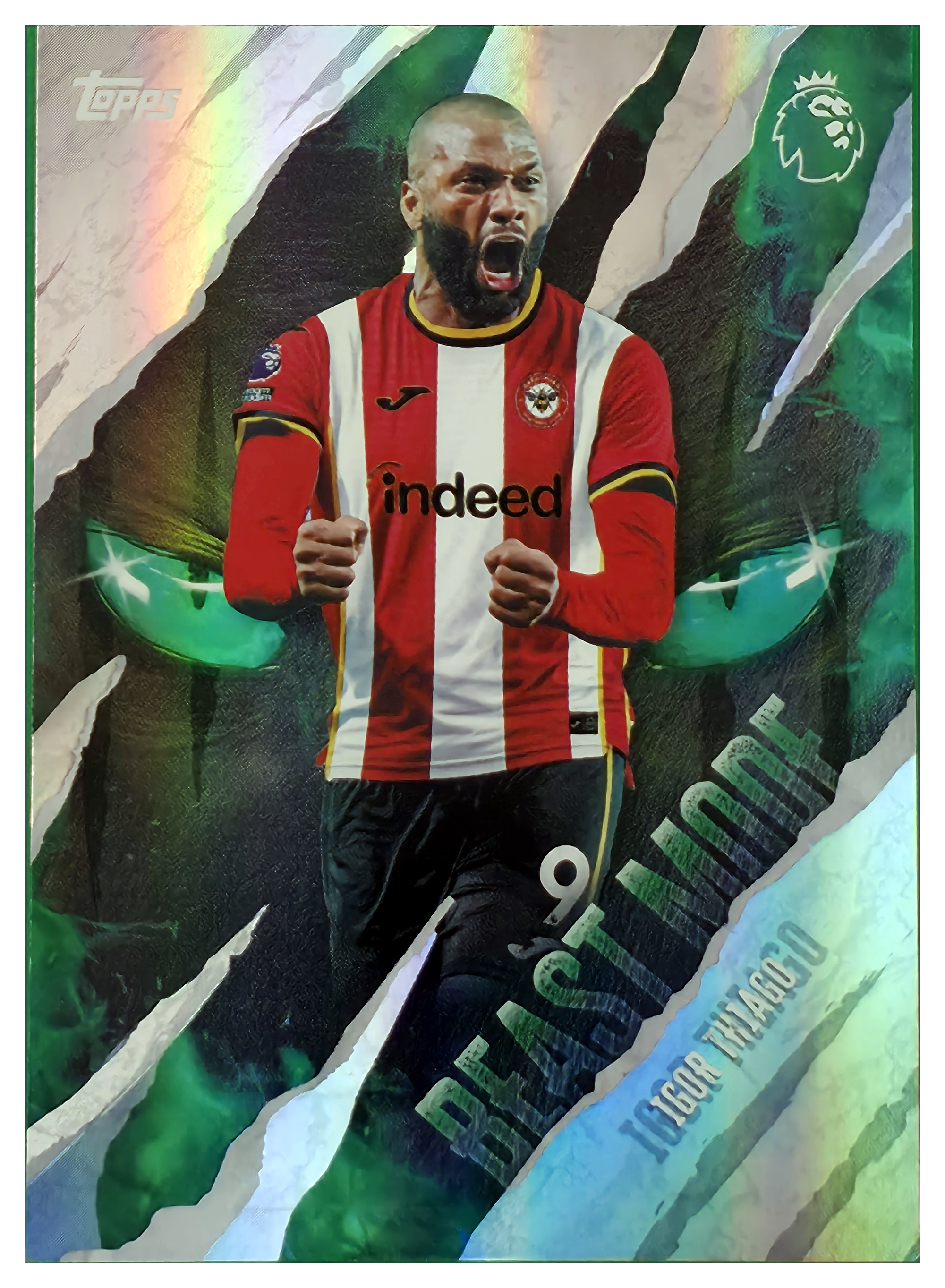 Igor Thiago - Topps Flagship Premier League Beast Mode 2026-27, Nr. BM 6 – Insert (Art.-Nr. SG105235)