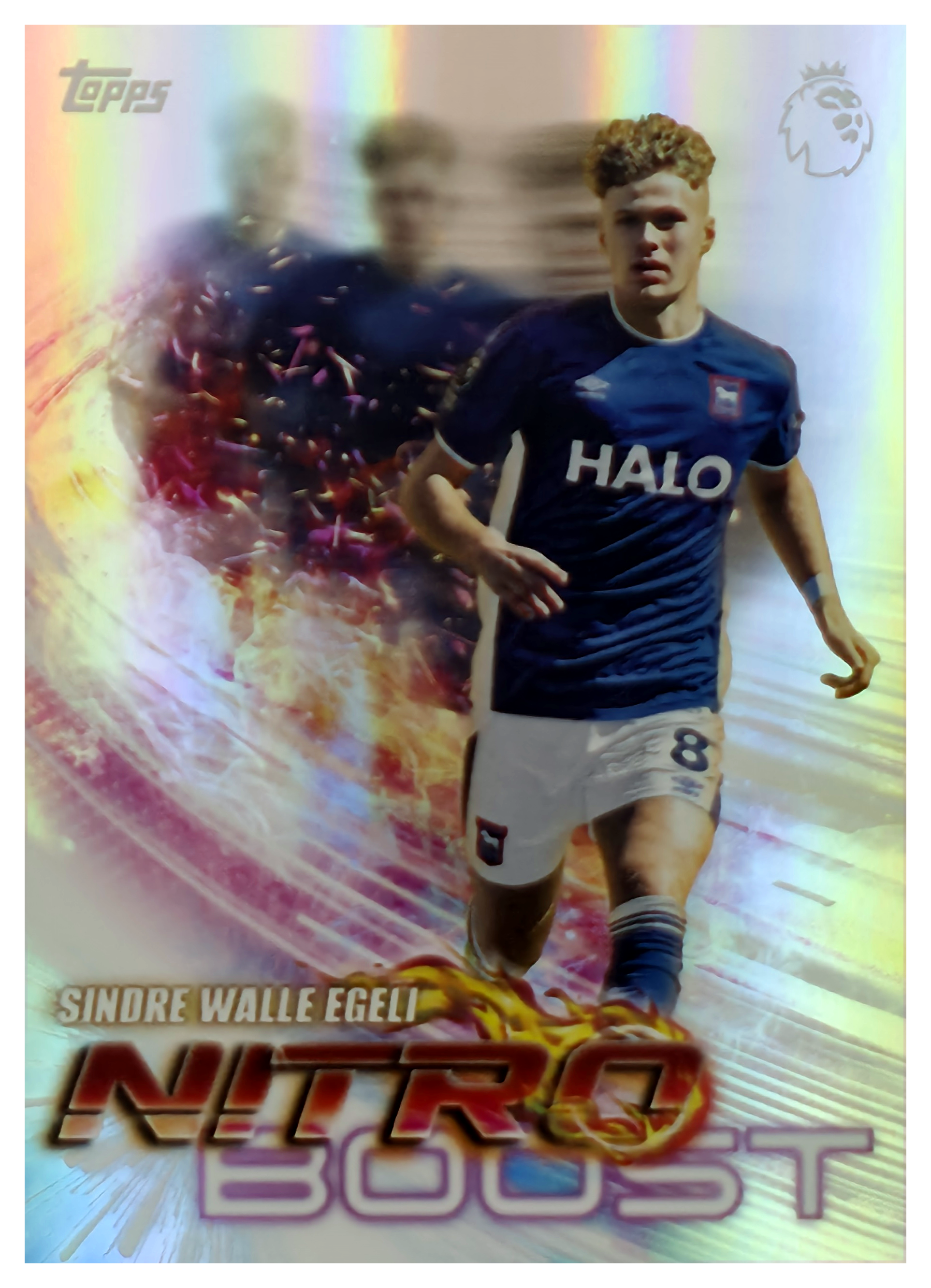 Sindre Walle Egeli - Topps Flagship Premier League Nitro Boost 2026-27, Nr. NB 24 – Insert (Art.-Nr. SG105153)