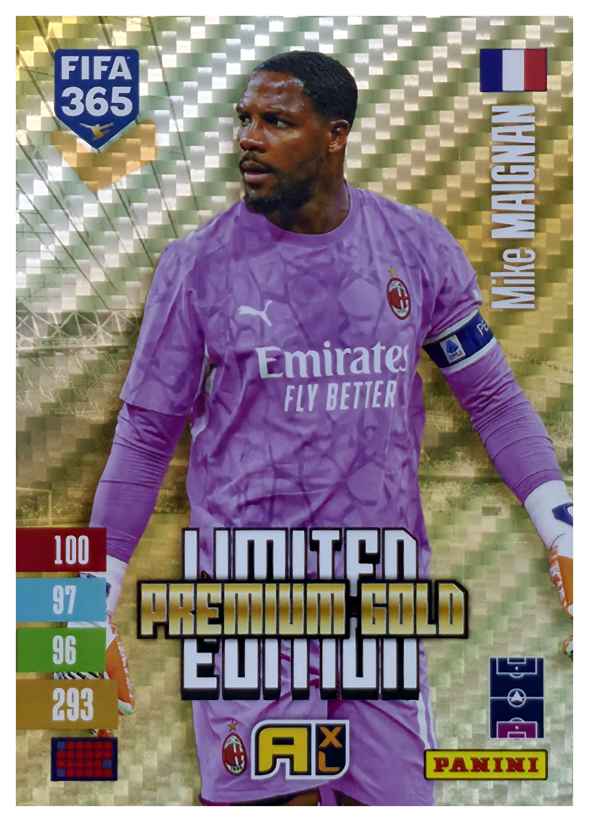 Mike Maignan - Panini Adrenalyn XL FIFA 365 Limited Edition Premium Gold 2026-27 (Insert)