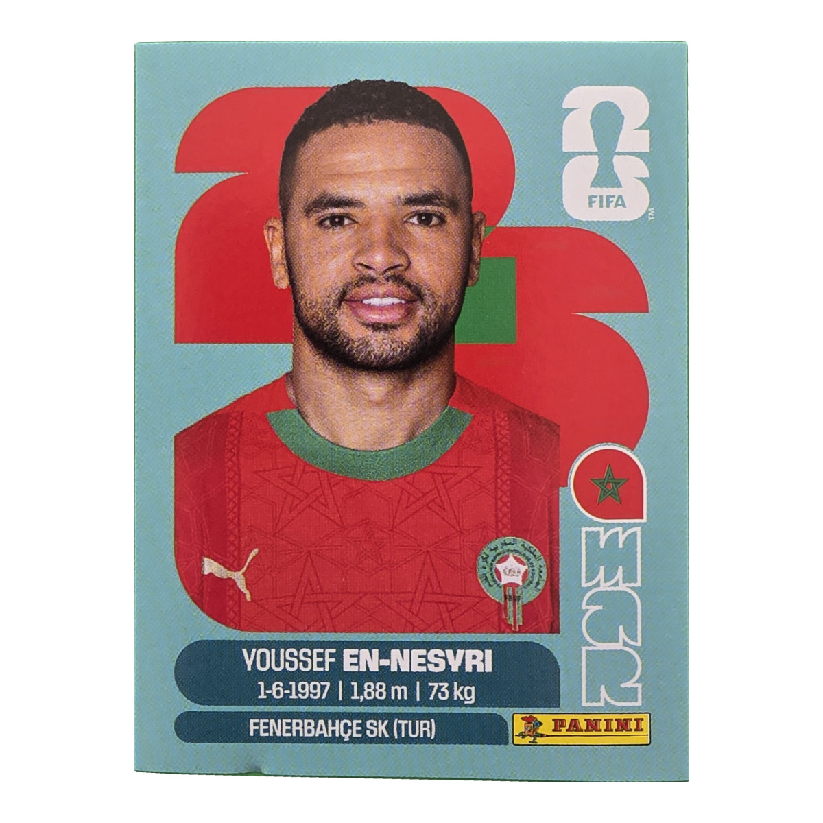 Youssef En-Nesyri - Marokko, FIFA WM 2026, Nr. MAR16