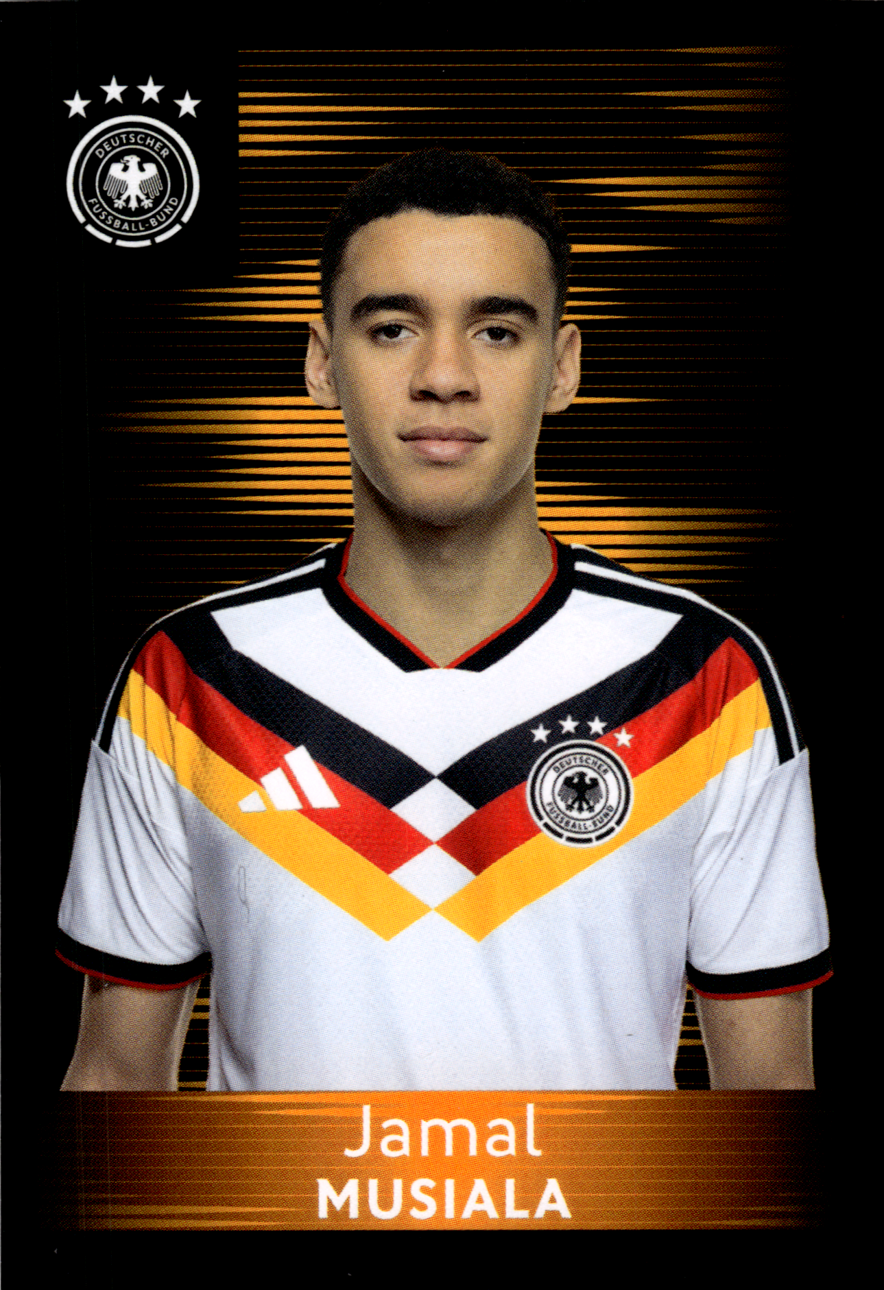 Jamal Musiala - Panini FIFA World Cup DFB-Sammelkarten 2026, Nr. 25 (Art.-Nr. SG102458)