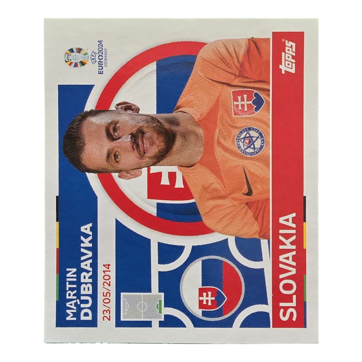 Martin Dúbravka - Slowakei, UEFA Euro 2024, Nr. SVK4