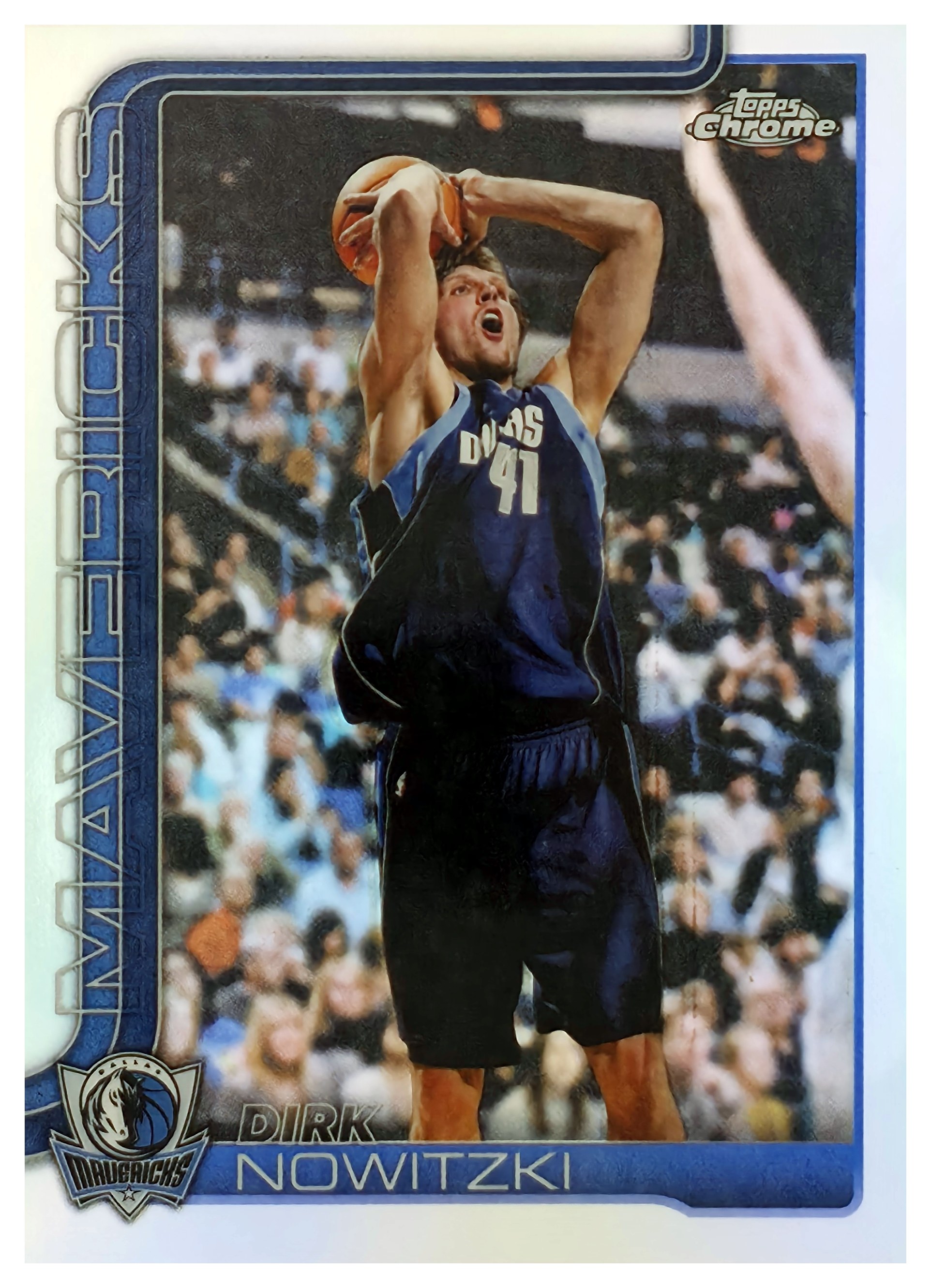 Dirk Nowitzki - Topps Chrome Update Base Set 2025-26, Nr. 146 – Refractor (Art.-Nr. SG108791)