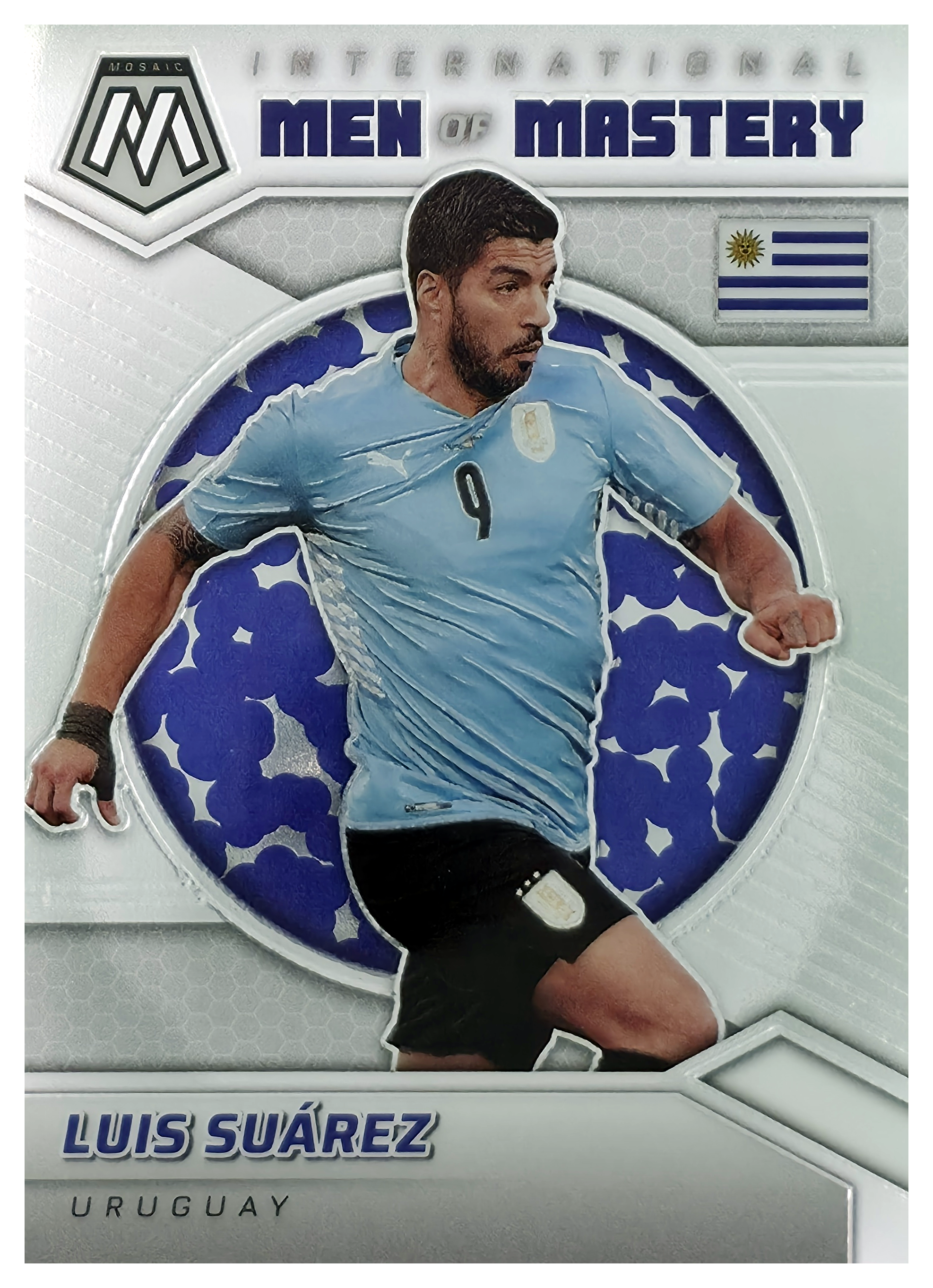 Luis Suárez - Panini Mosaic FIFA Road to World Cup International Men of Mastery 2021-22, Nr. 36 – Insert (Art.-Nr. SG106037)