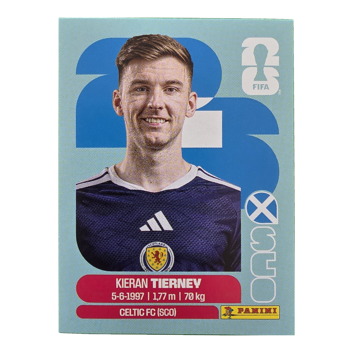 Kieran Tierney - Schottland, FIFA WM 2026, Nr. SCO4