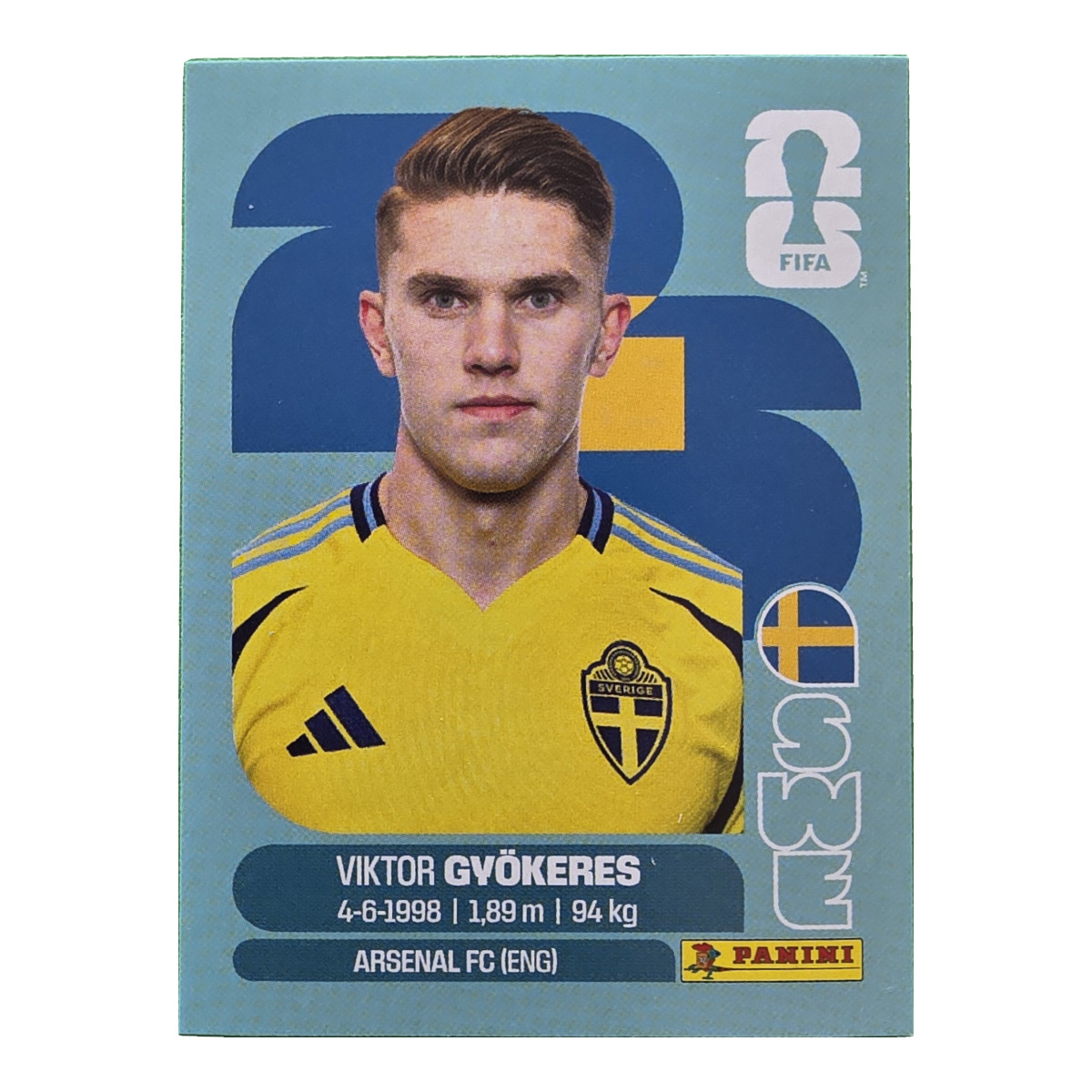 Viktor Gyökeres - Schweden, FIFA WM 2026, Nr. SWE20