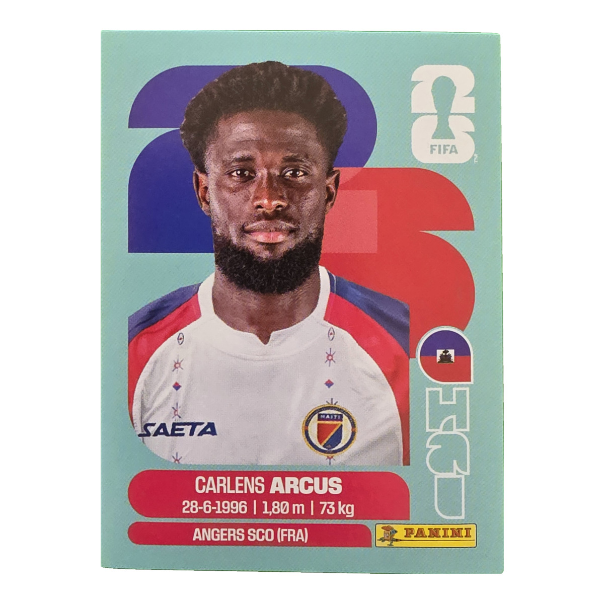 Carlens Arcus - Haiti, FIFA WM 2026, Nr. HAI3