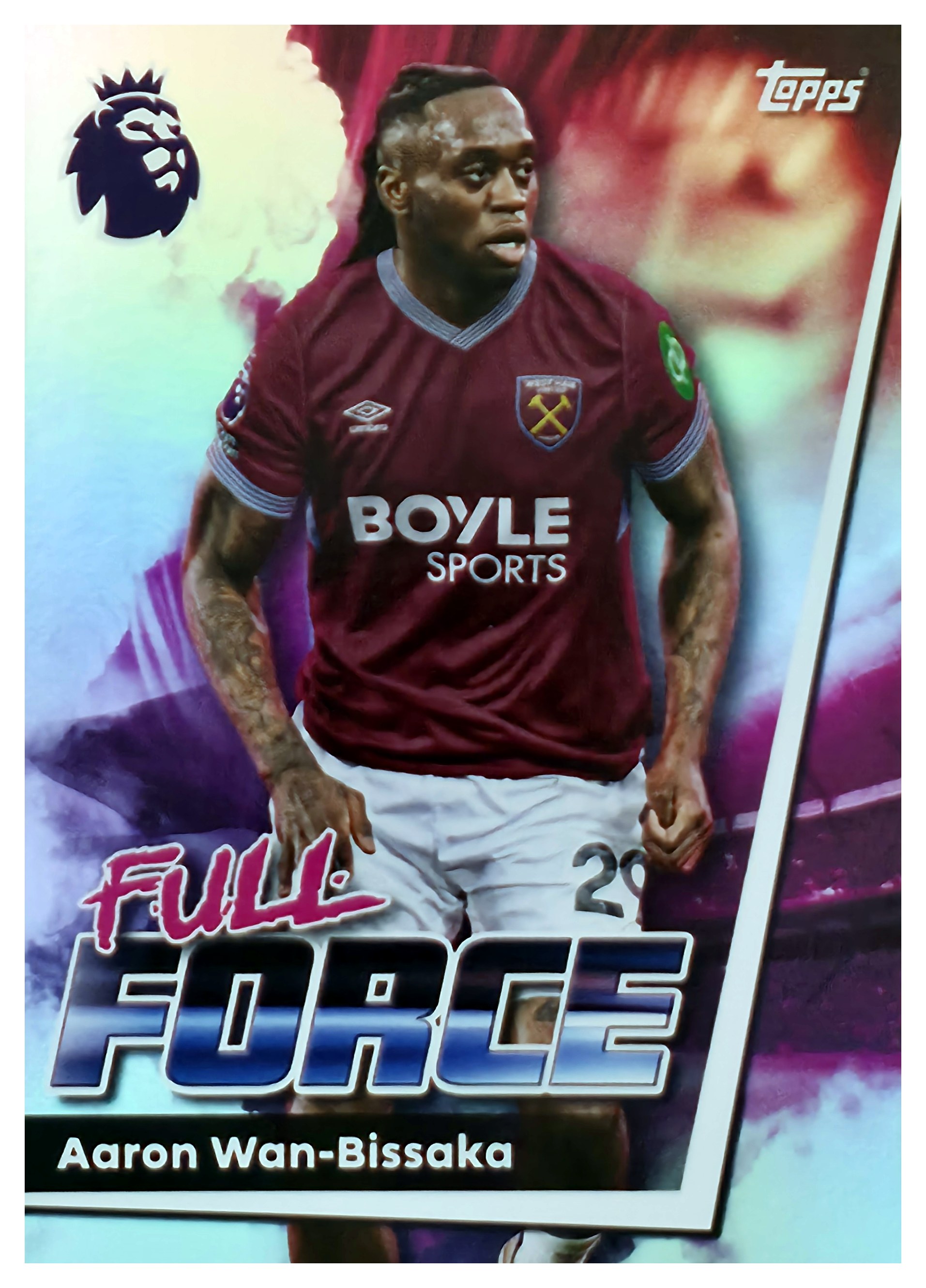 Aaron Wan-Bissaka - Topps Match Attax Premier League Full Force 2025-26, Nr. 287 (Art.-Nr. SG108214)