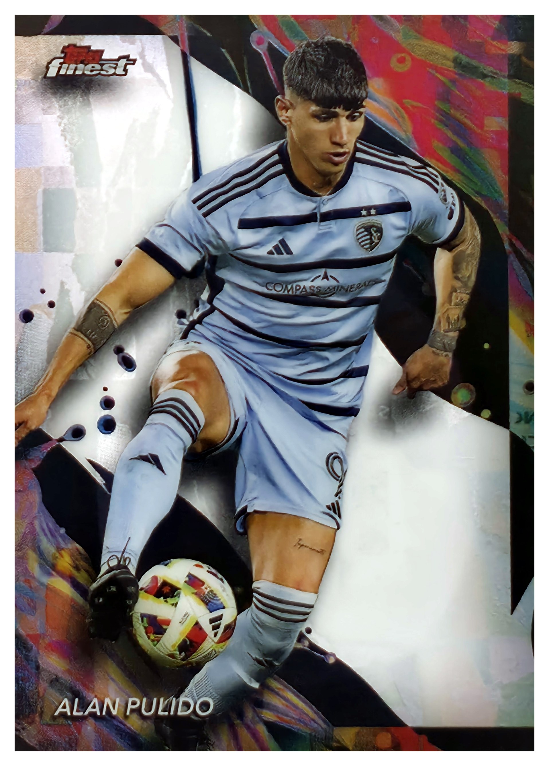 Alan Pulido - Topps Finest MLS Base Set 2024, Nr. 155 (Art.-Nr. SG108150)