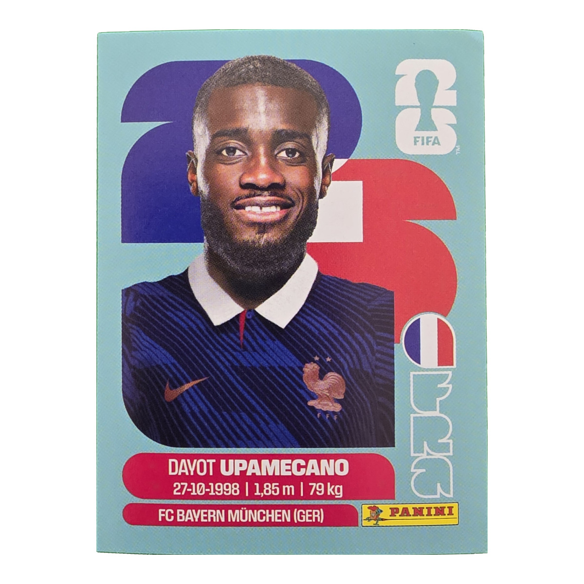 Dayot Upamecano - Frankreich, FIFA WM 2026, Nr. FRA7