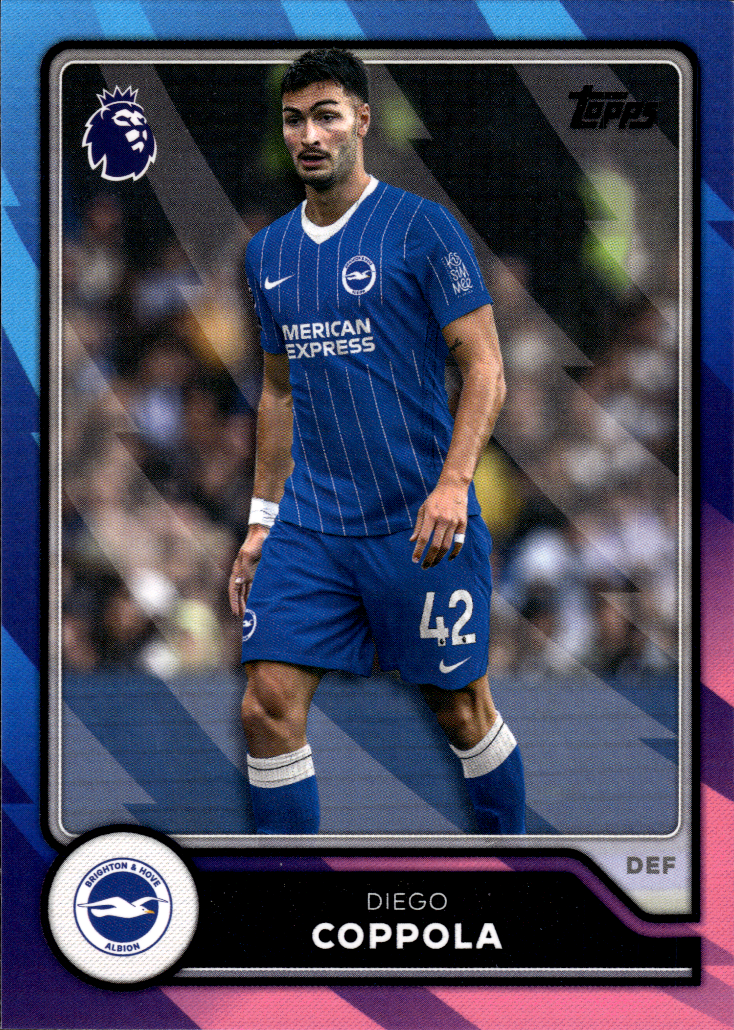 Diego Coppola - Topps Flagship Premier League Base Set 2026-27, Nr. 80 – Premier League Parallel (Art.-Nr. SG104780)