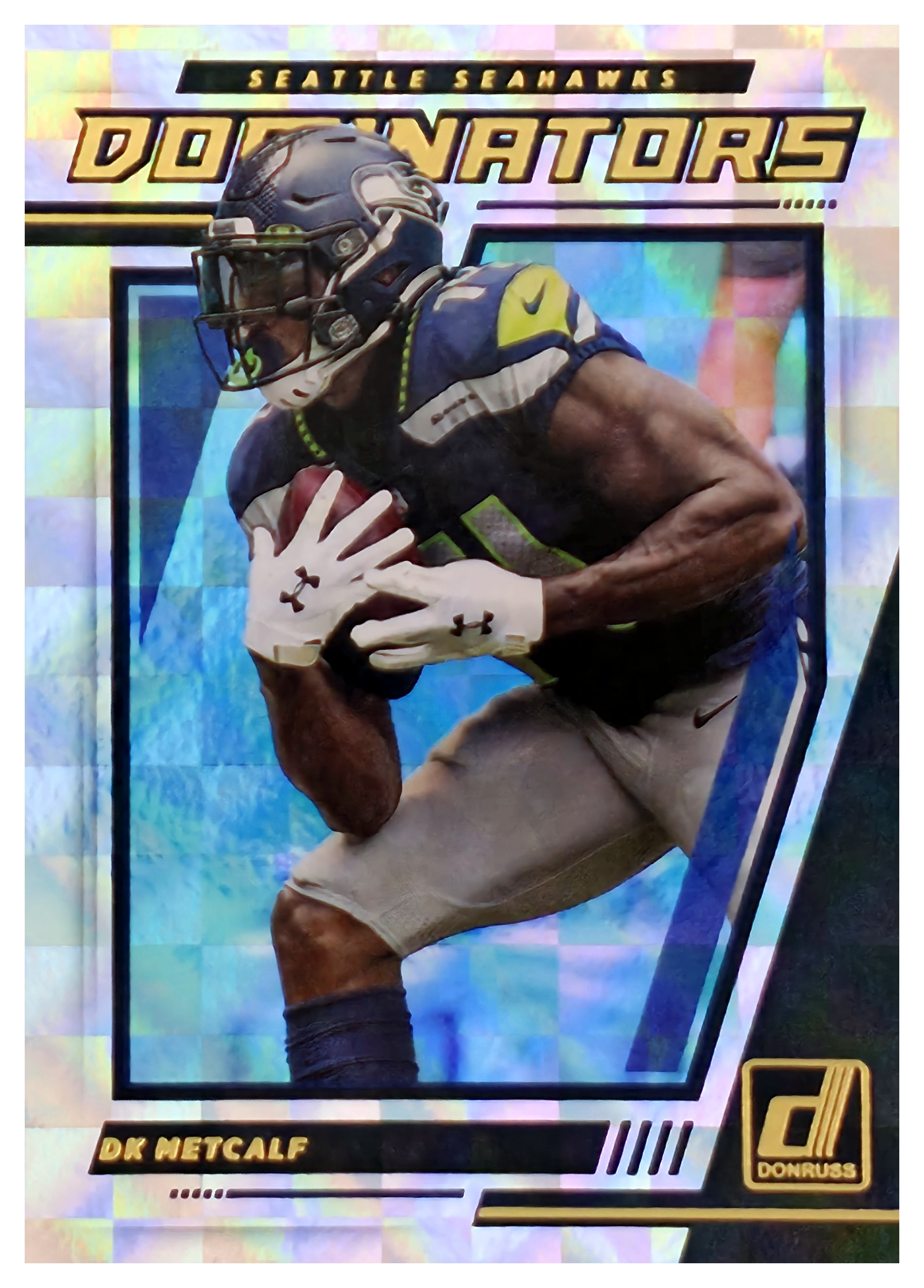 DK Metcalf - Panini Donruss Dominators 2021, Nr. D30 – Holo (Art.-Nr. SG108691)