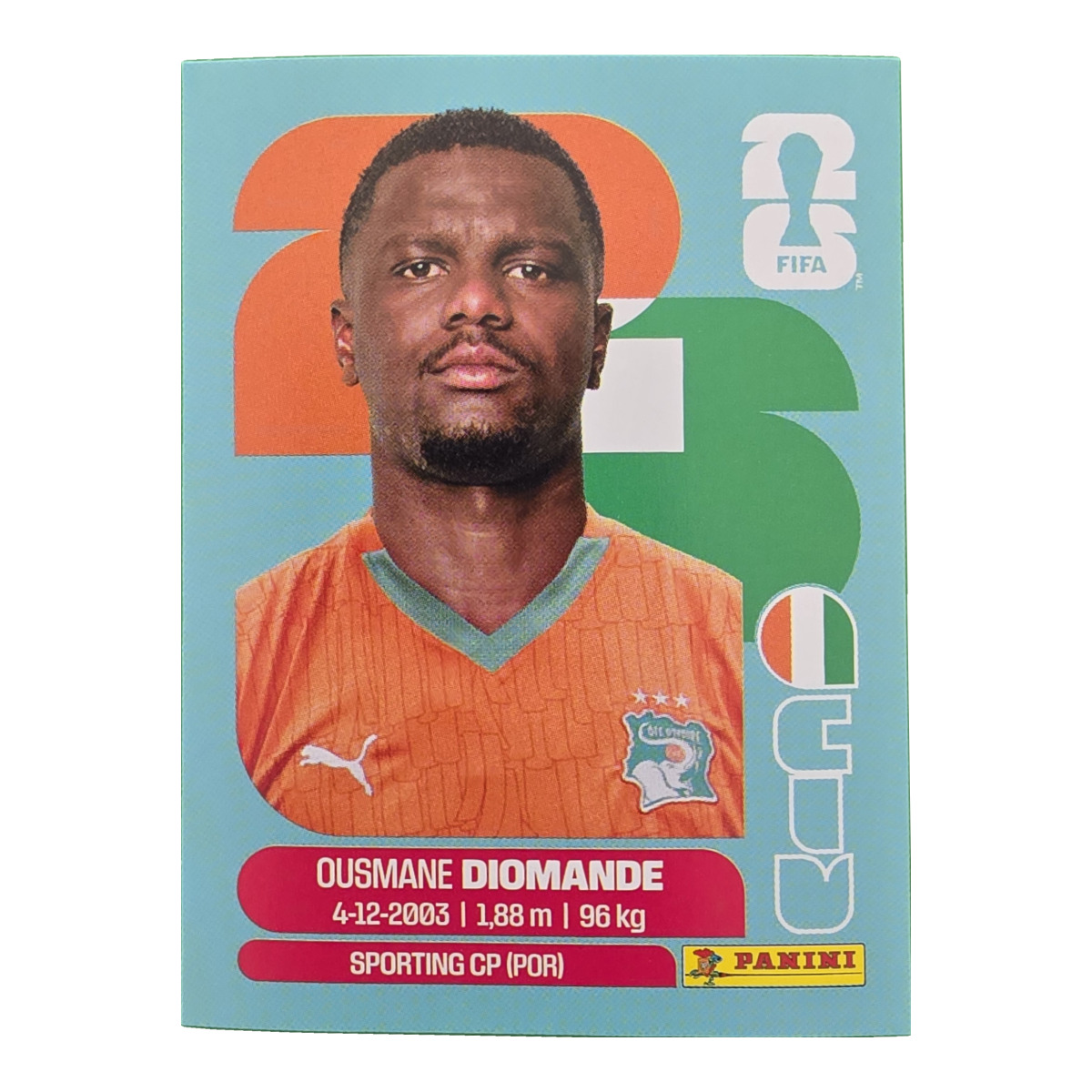 Ousmane Diomande - Elfenbeinküste, FIFA WM 2026, Nr. CIV9