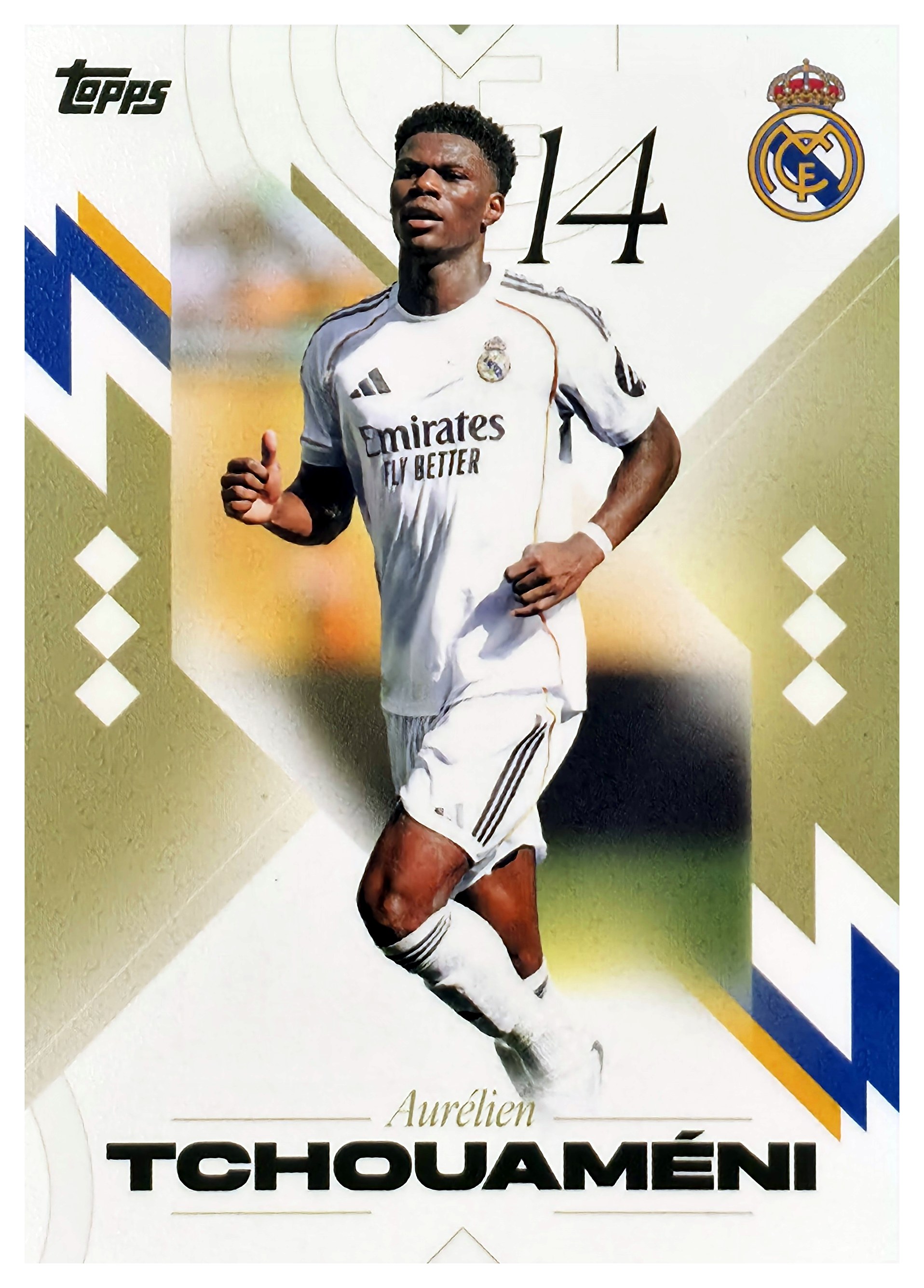 Aurélien Tchouaméni - Topps Real Madrid Team Set First Team 2025-26, Nr. 13 (Art.-Nr. SG109558)