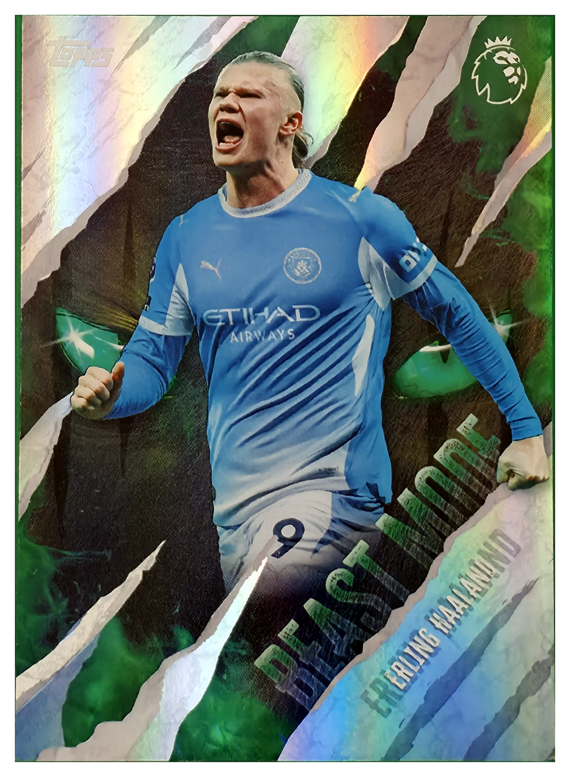 Erling Haaland - Topps Flagship Premier League Beast Mode 2026-27, Nr. BM 17 – Insert (Art.-Nr. SG105225)