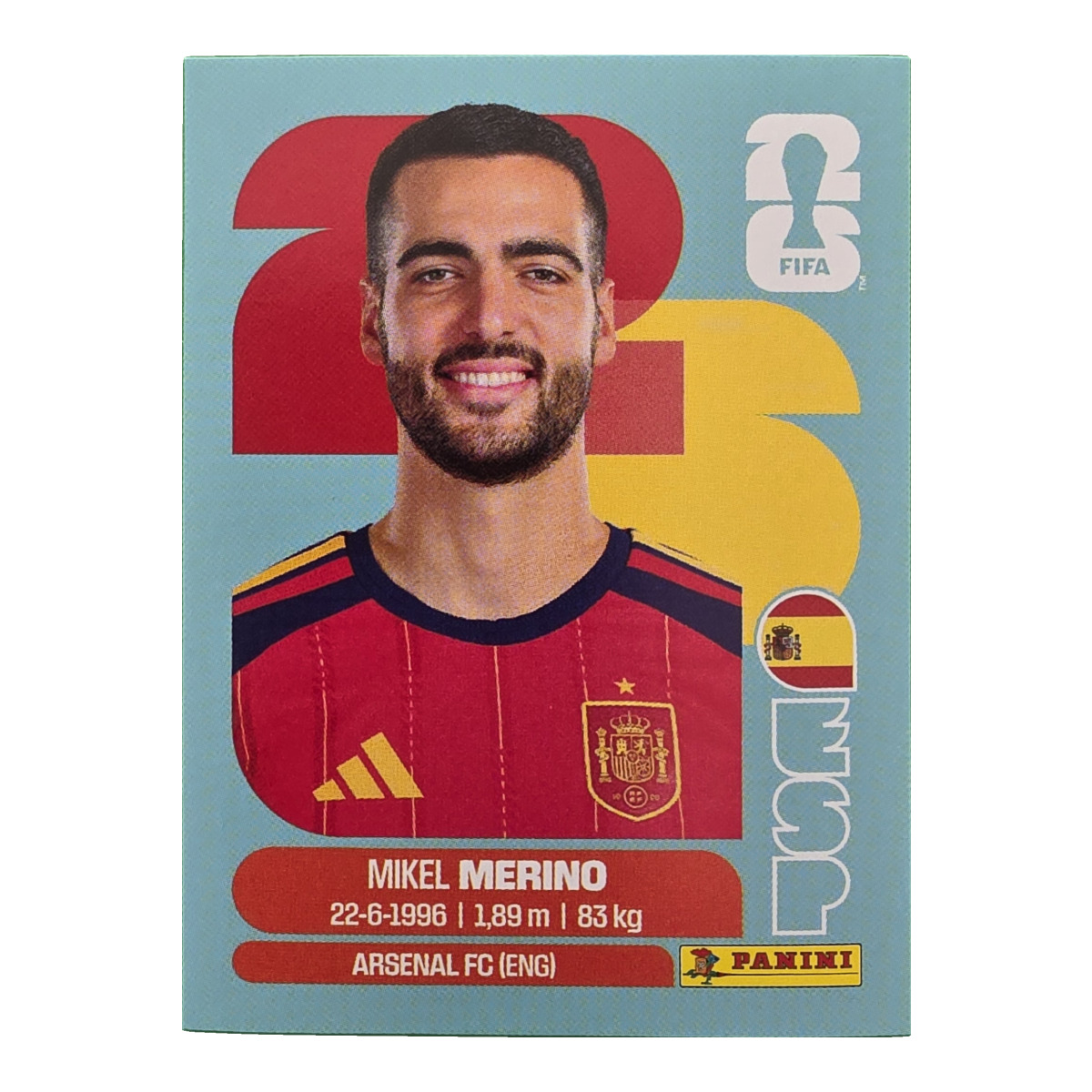 Mikel Merino - Spanien, FIFA WM 2026, Nr. ESP14
