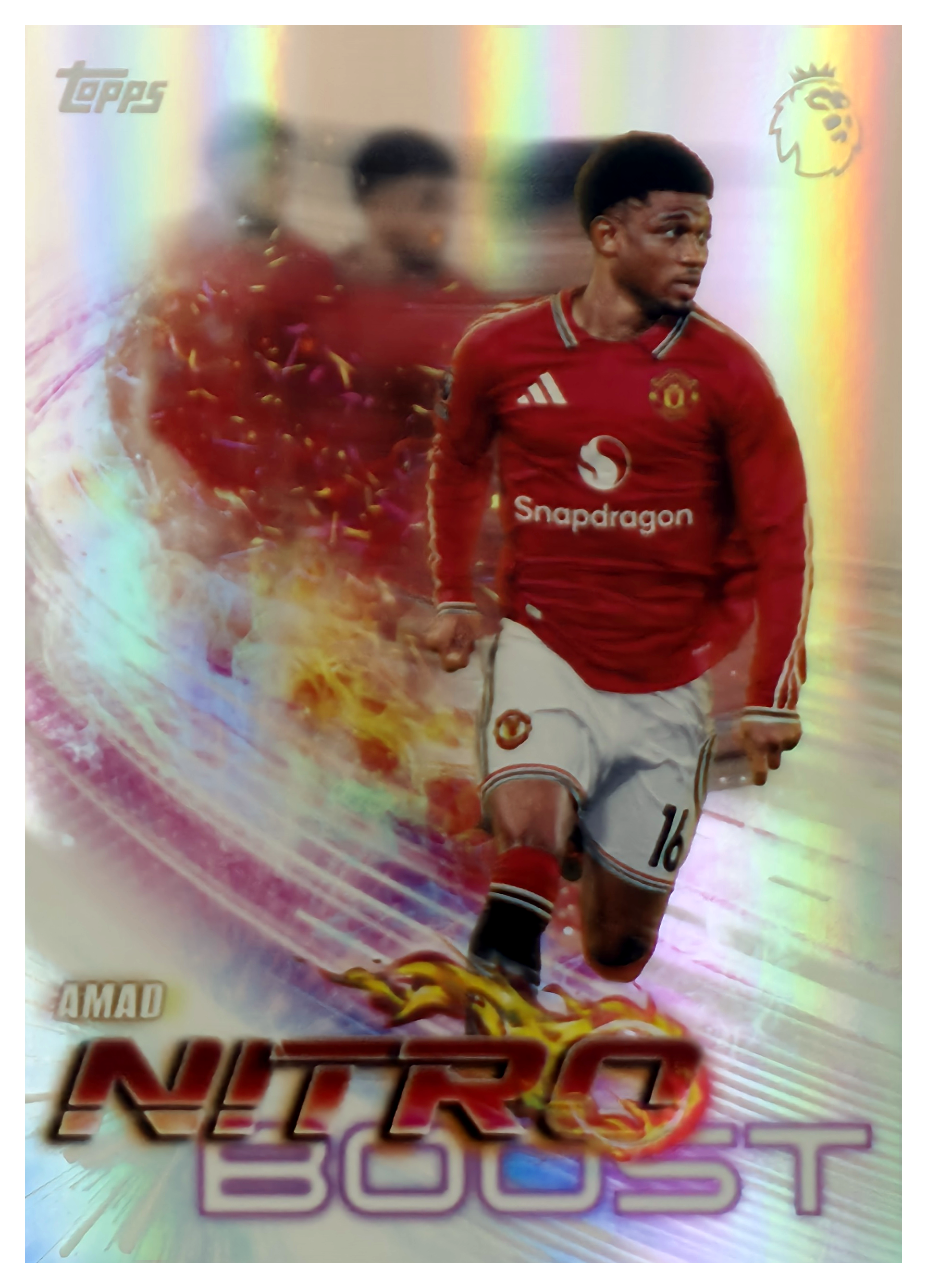 Amad - Topps Flagship Premier League Nitro Boost 2026-27, Nr. NB 17 – Insert (Art.-Nr. SG105154)