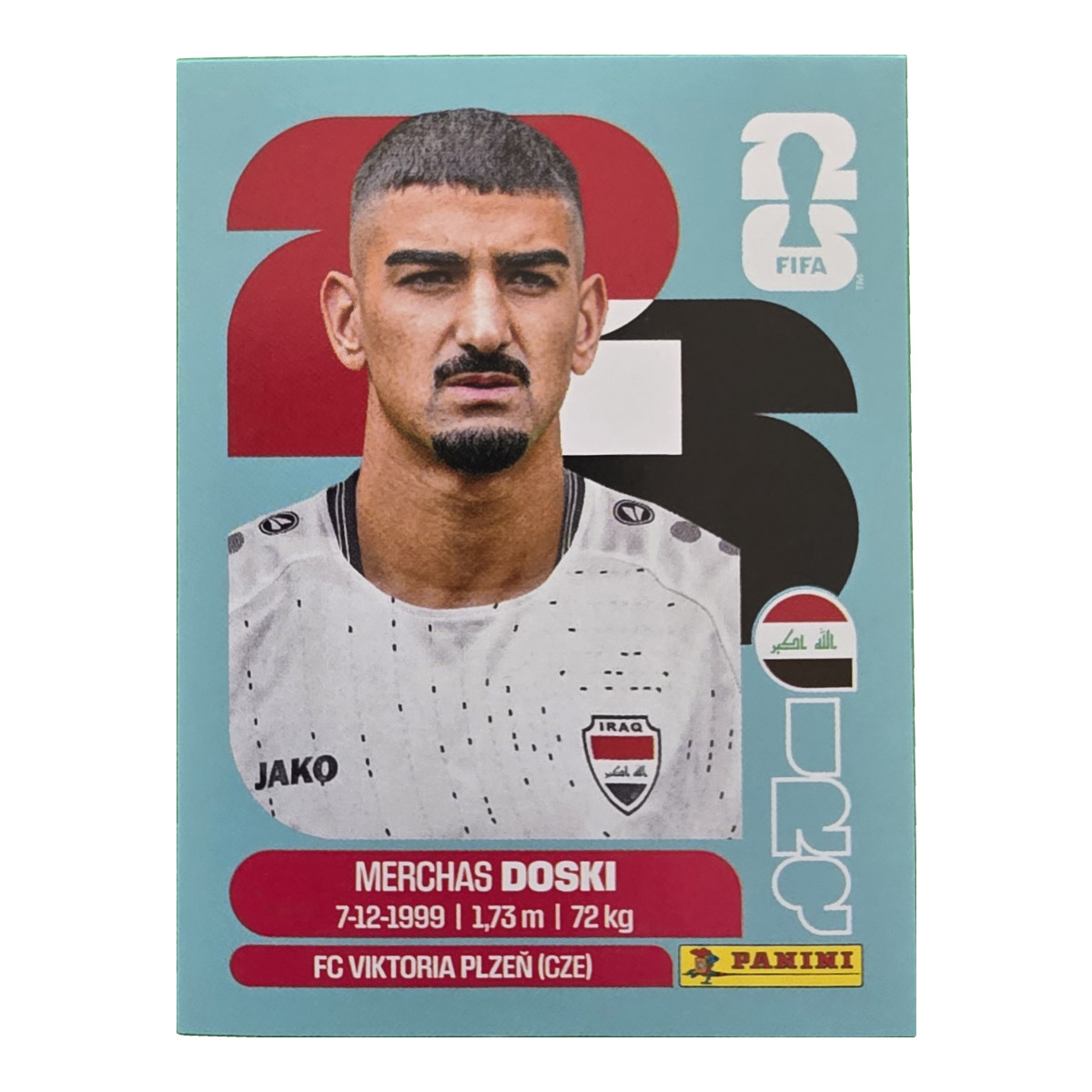 Merchas Doski - Irak, FIFA WM 2026, Nr. IRQ6