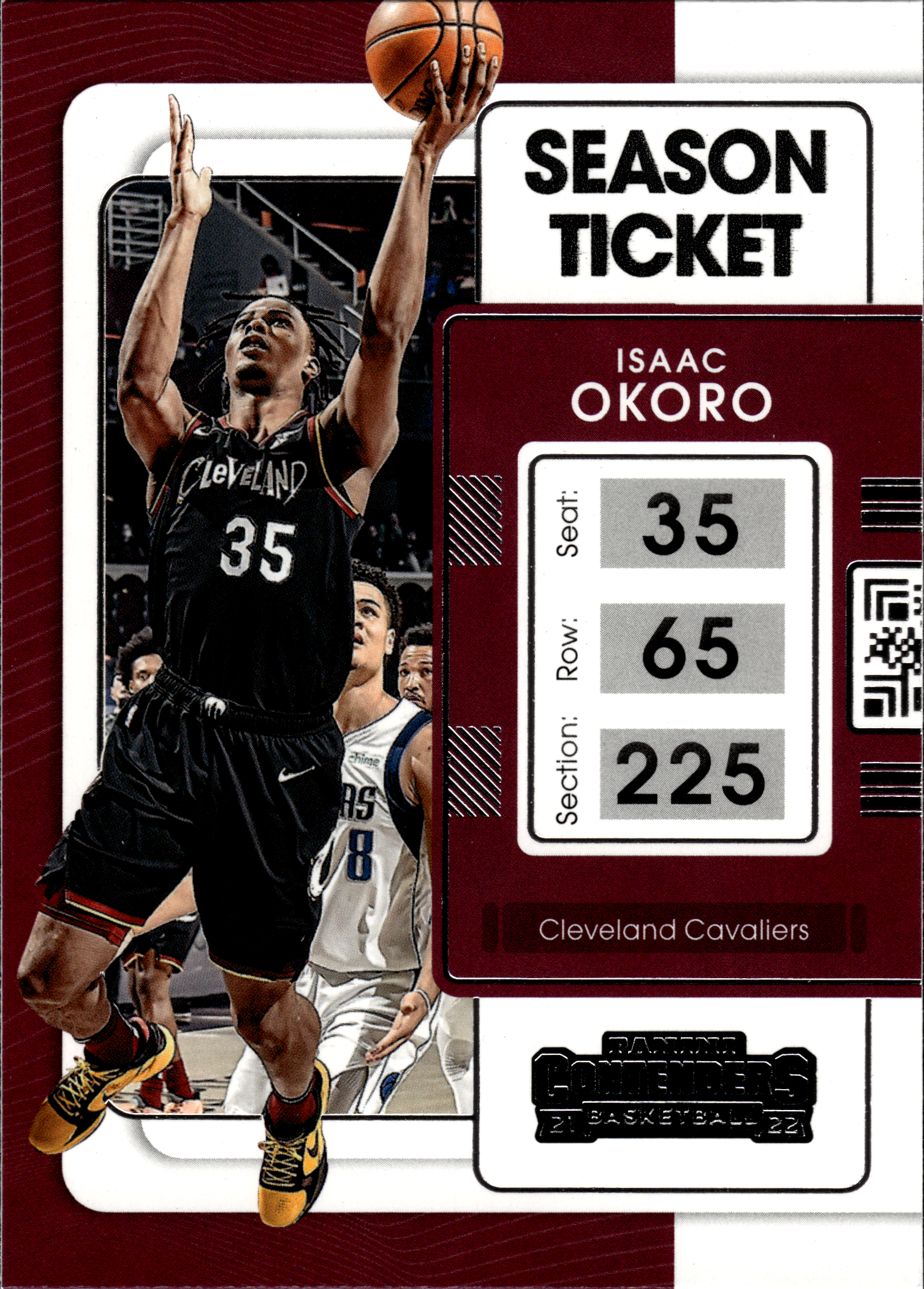 Isaac Okoro - Panini Contenders Season Ticket 2021-22, Nr. 96 (Art.-Nr. SG103678)