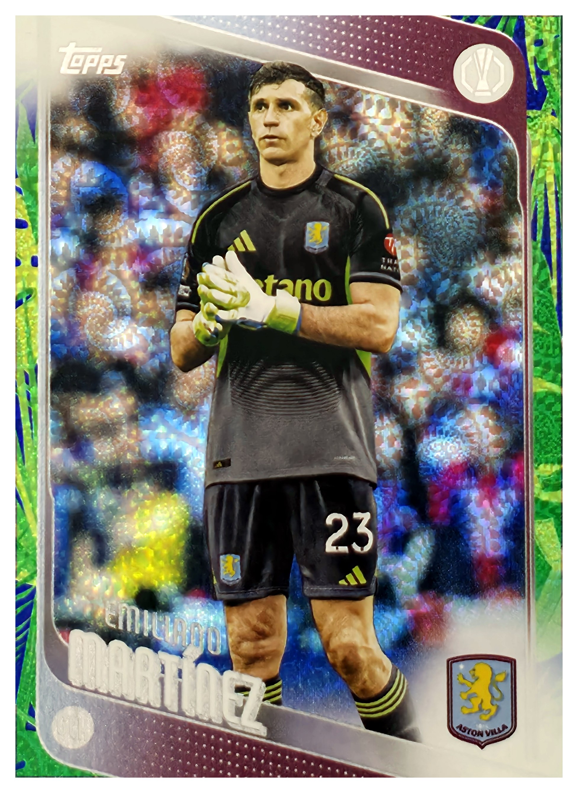 Emiliano Martínez - Topps UEFA Club Competitions Base Set 2025-26, Nr. 75 – Diamante (Art.-Nr. SG110765)