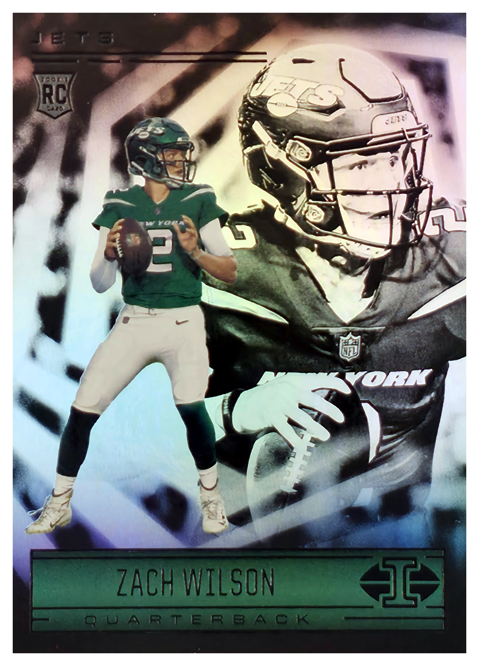 Zach Wilson - Panini Illusions Base Set 2021, Nr. 60 – Rookie Card (Art.-Nr. SG106696)
