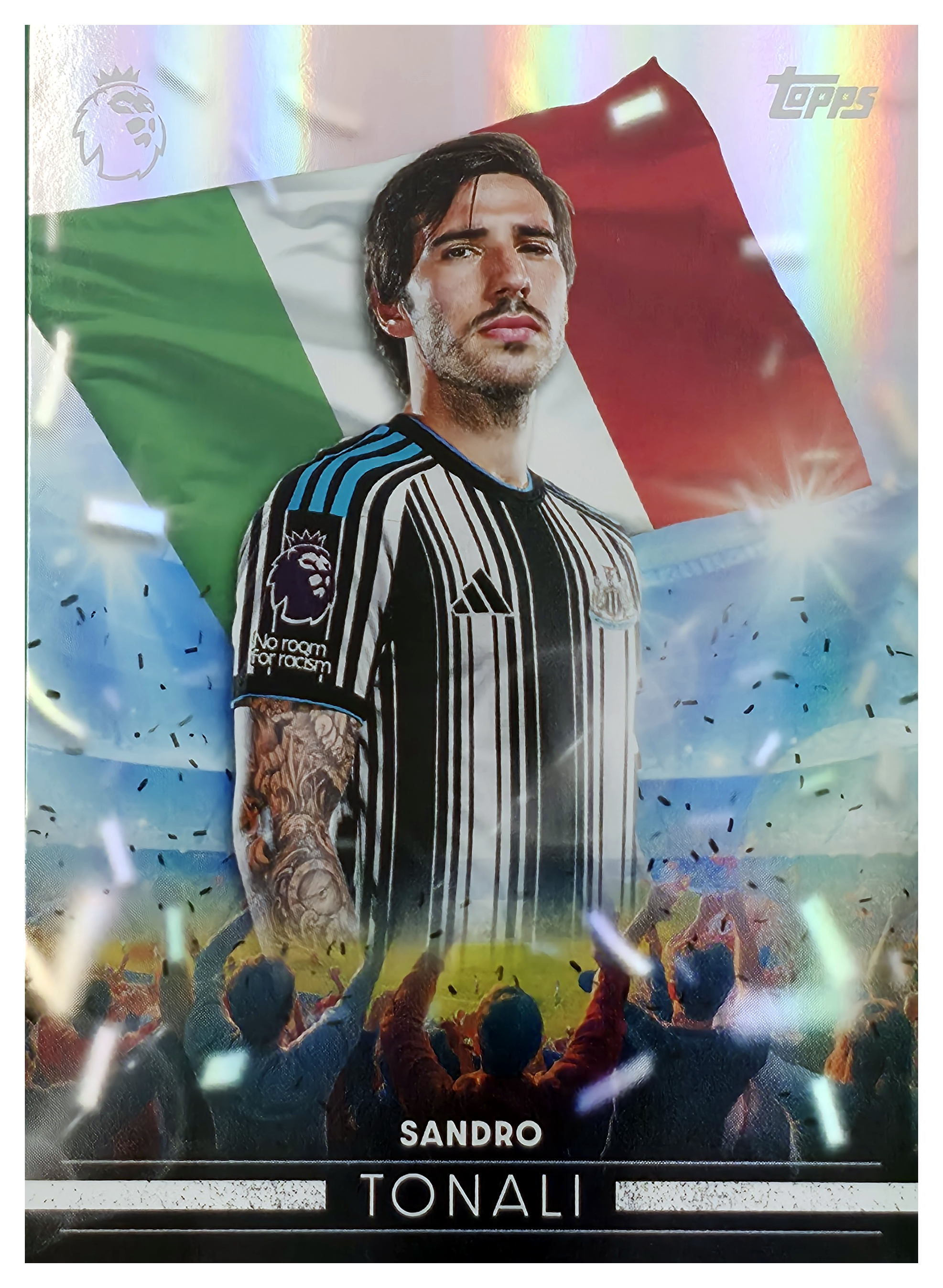 Sandro Tonali - Topps Flagship Premier League Flying the Flag 2026-27, Nr. FF 21 – Insert (Art.-Nr. SG105198)