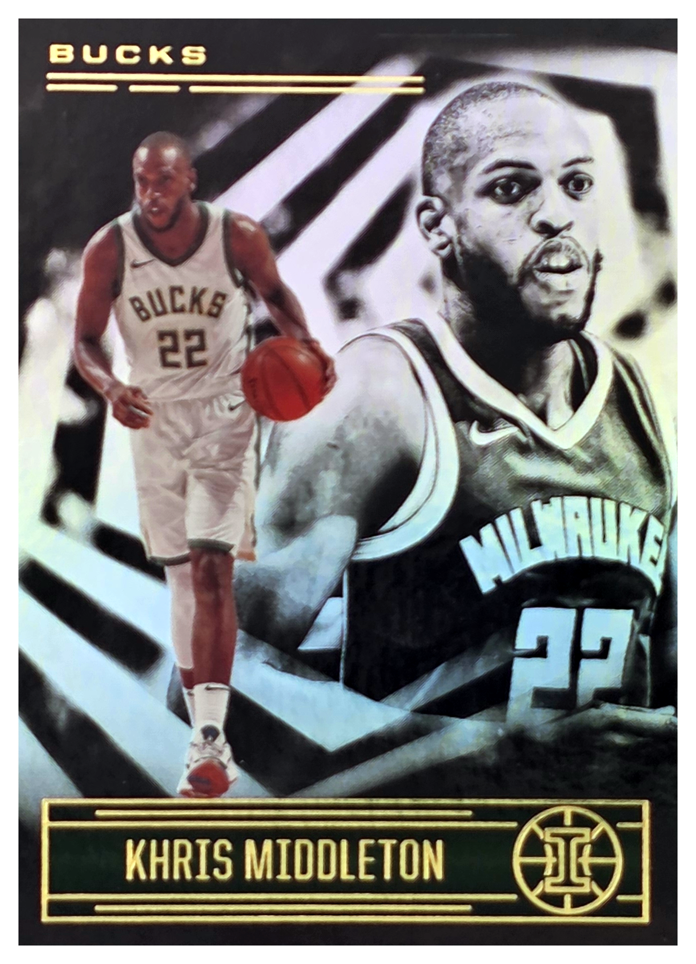 Khris Middleton - Panini Illusions Base Set 2020-21, Nr. 51 (Art.-Nr. SG104409)