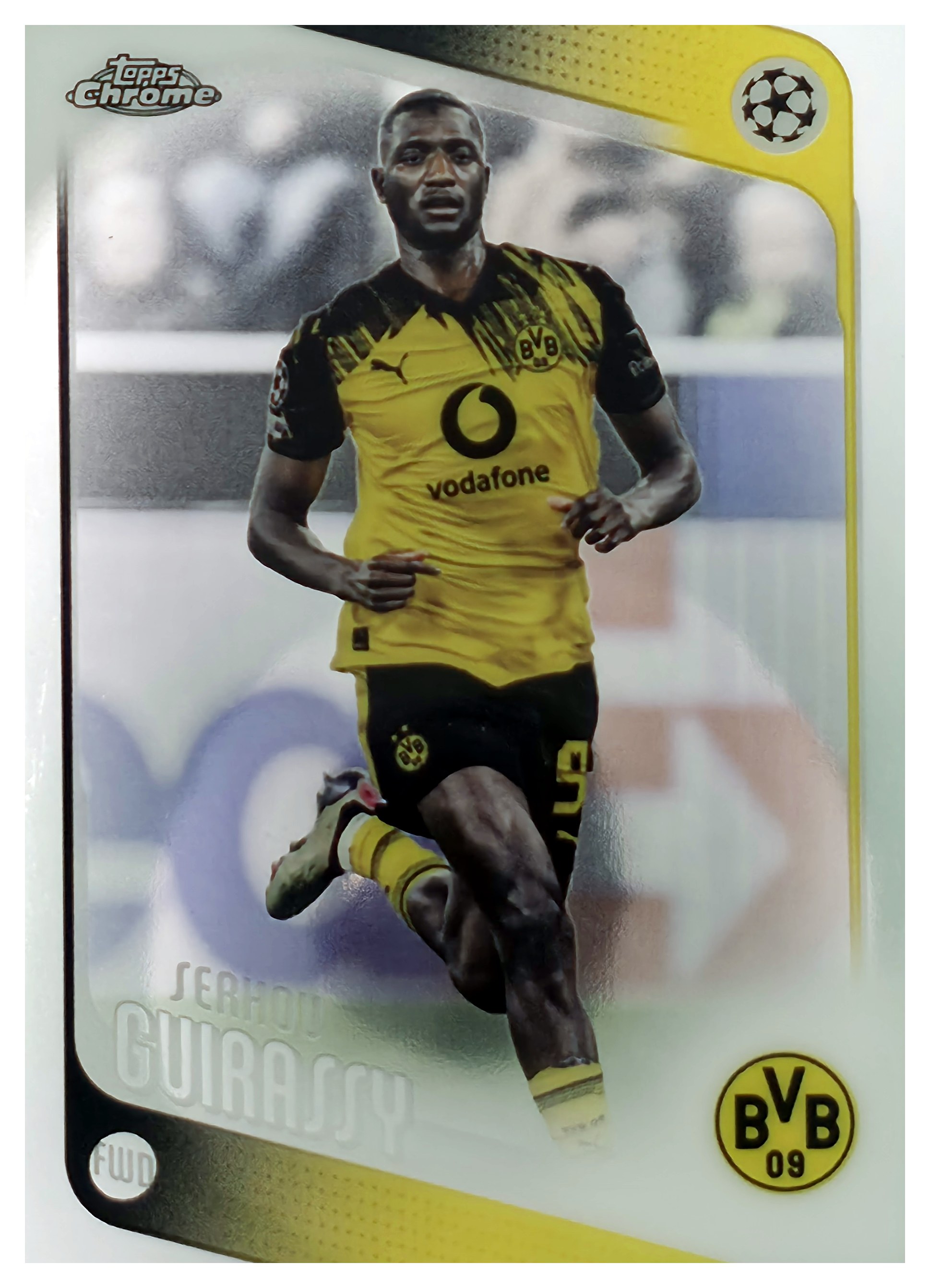 Serhou Guirassy - Topps Chrome UEFA Club Competitions Base Set 2025-26, Nr. 59 (Art.-Nr. SG110785)