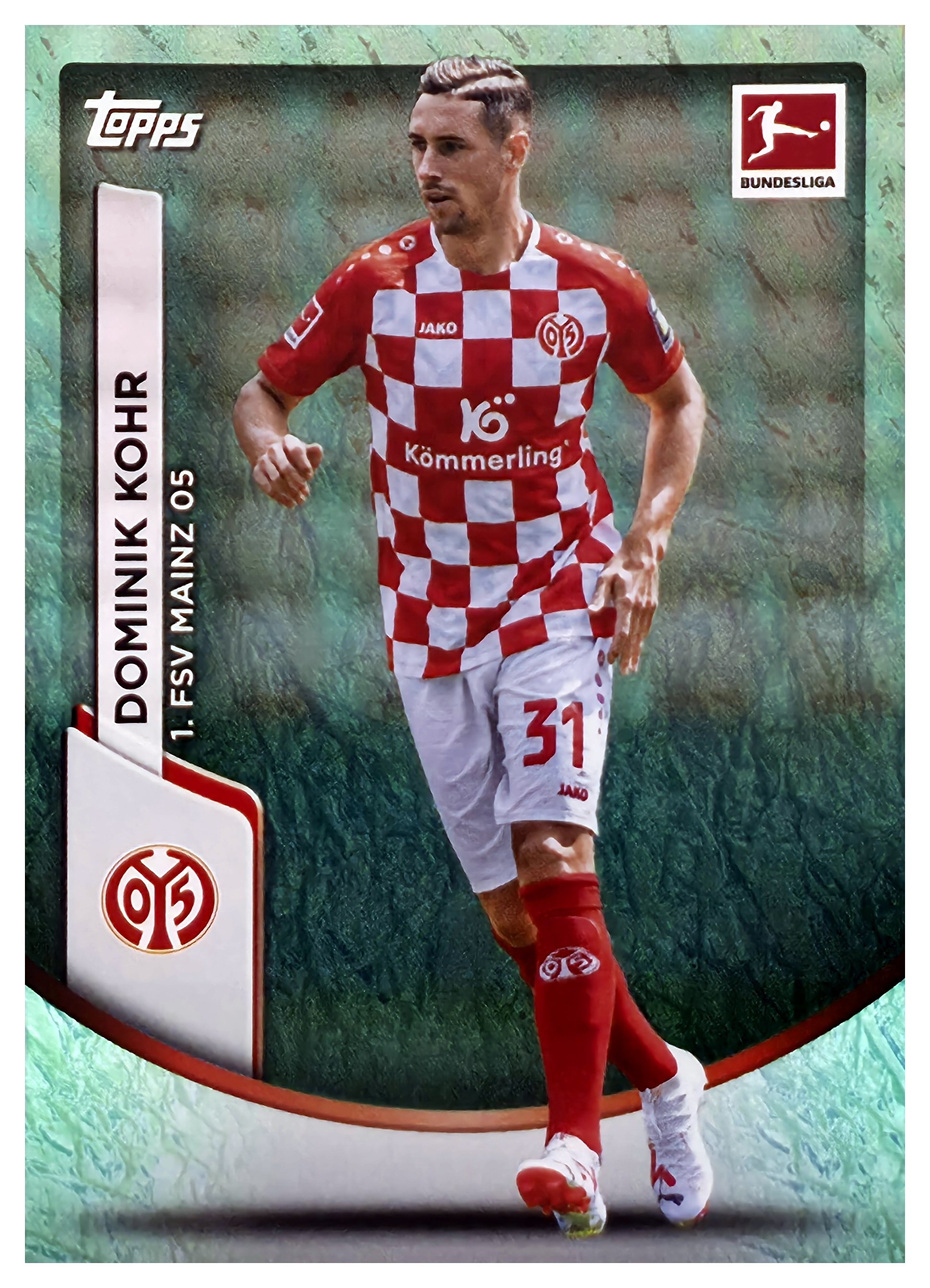 Dominik Kohr - Topps Chrome Bundesliga Base Set 2023-24, Nr. 73