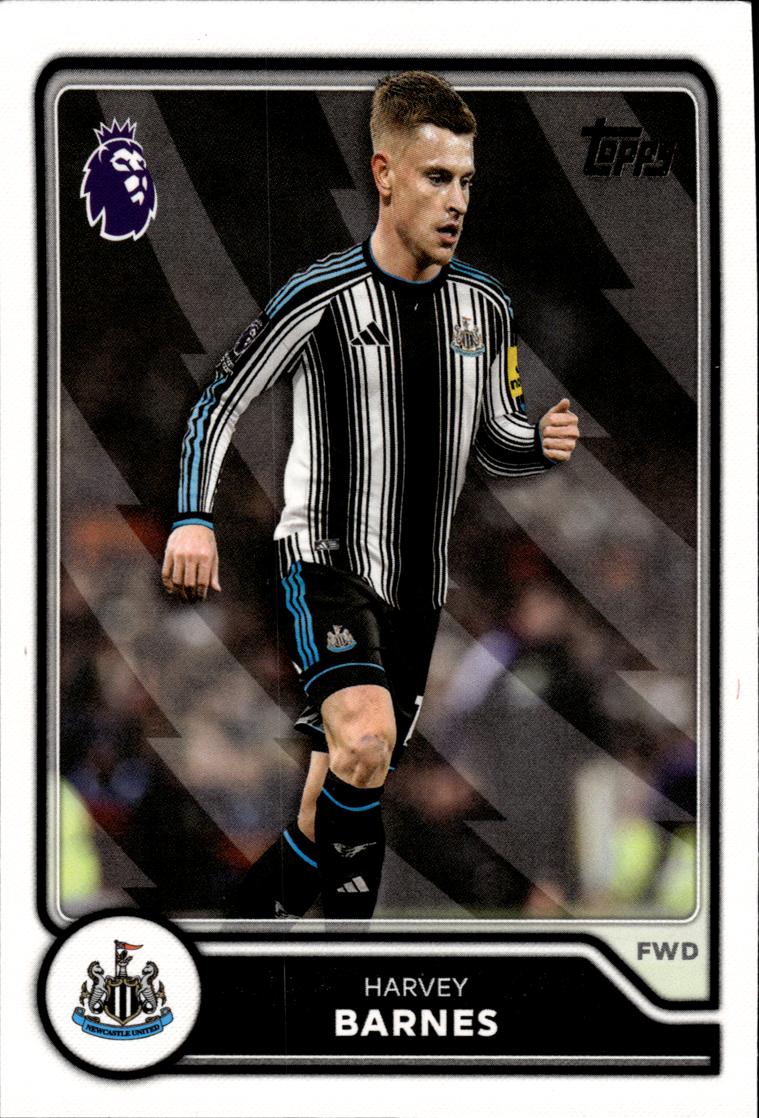 Harvey Barnes - Topps Flagship Premier League Base Set 2026-27, Nr. 213