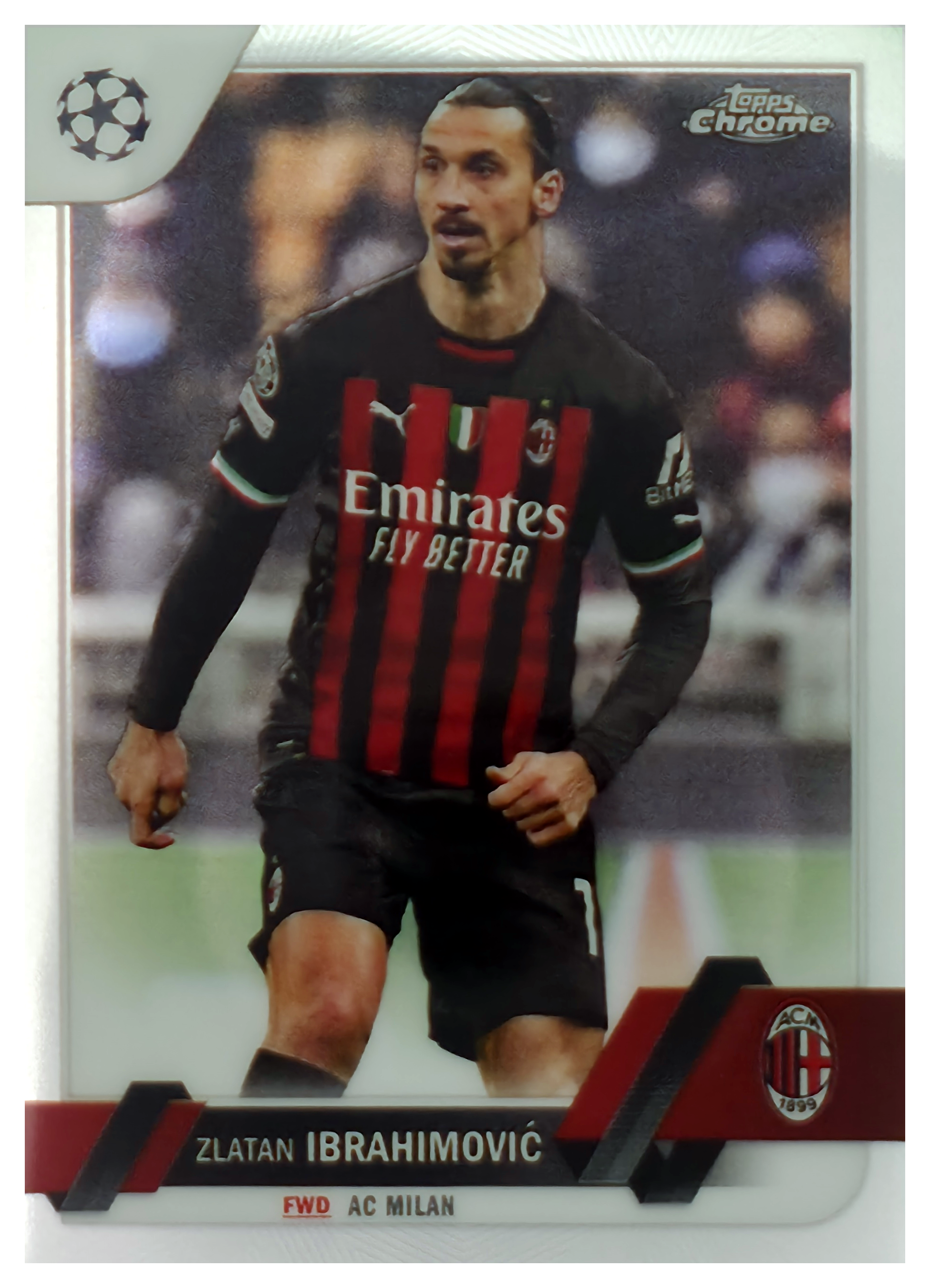 Zlatan Ibrahimović - Topps Chrome UEFA Club Competitions Base Set 2022-23, Nr. 11 (Art.-Nr. SG105859)
