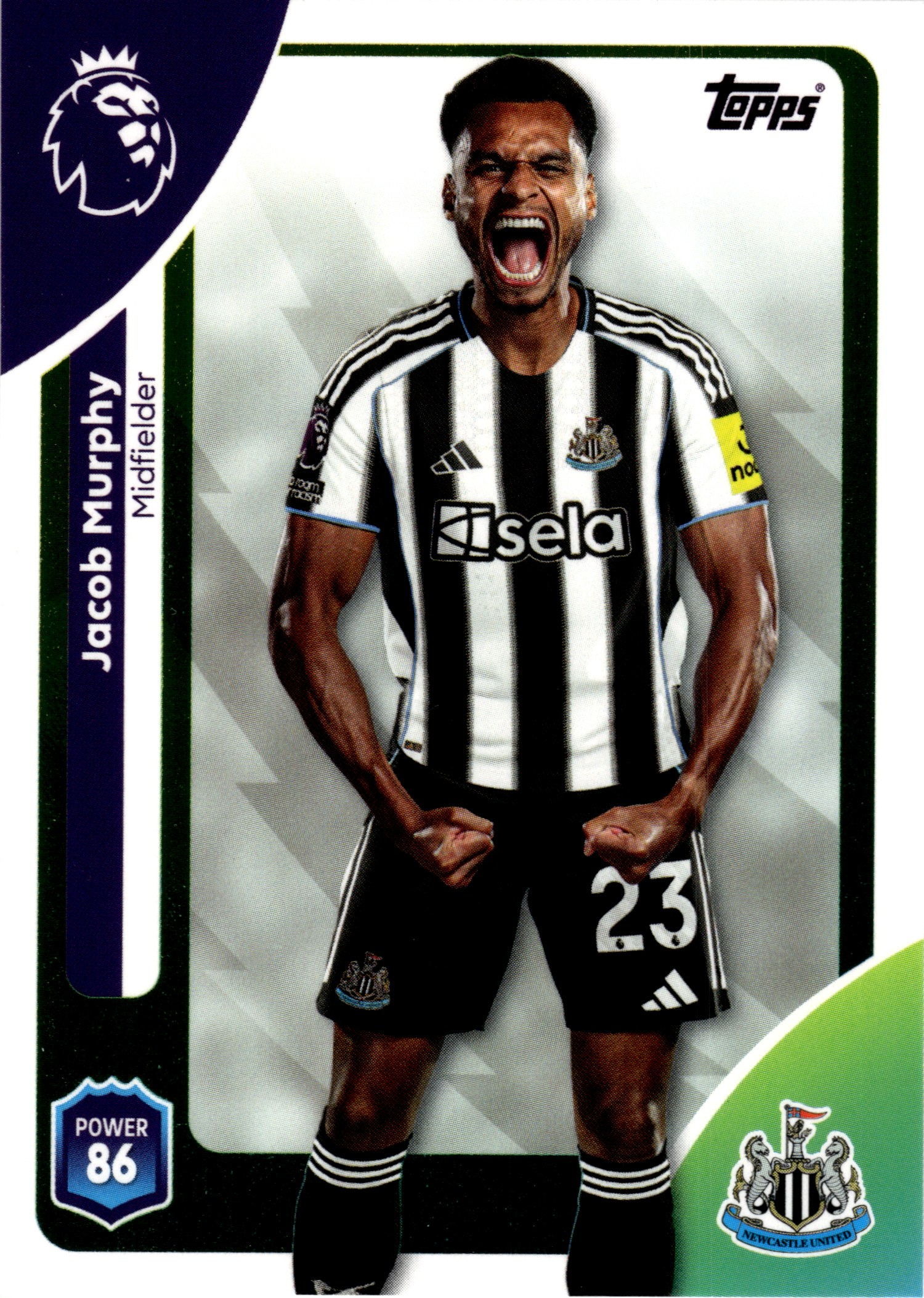 Jacob Murphy - Topps Match Attax Premier League Base Set 2025-26, Nr. 228 (Art.-Nr. SG107886)