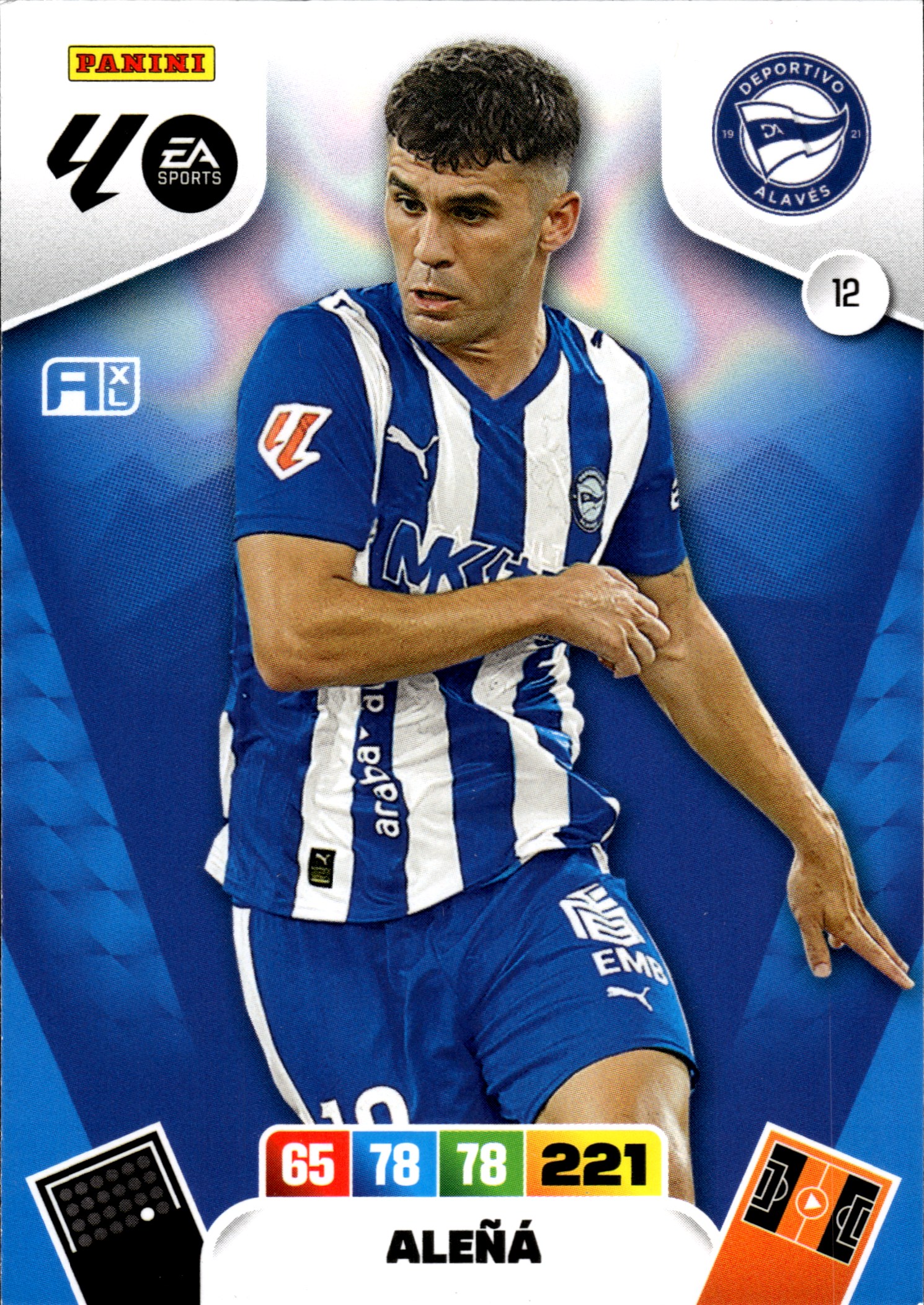 Carles Aleñá - Panini Adrenalyn XL LaLiga Base Set 2025-26, Nr. 12 (Art.-Nr. SG109246)